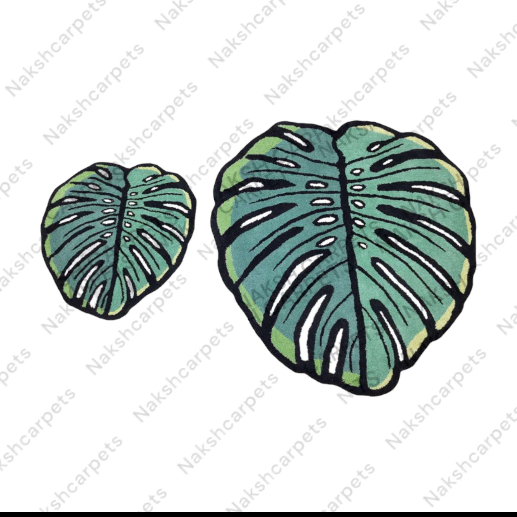 Green Leaf Customised Rug