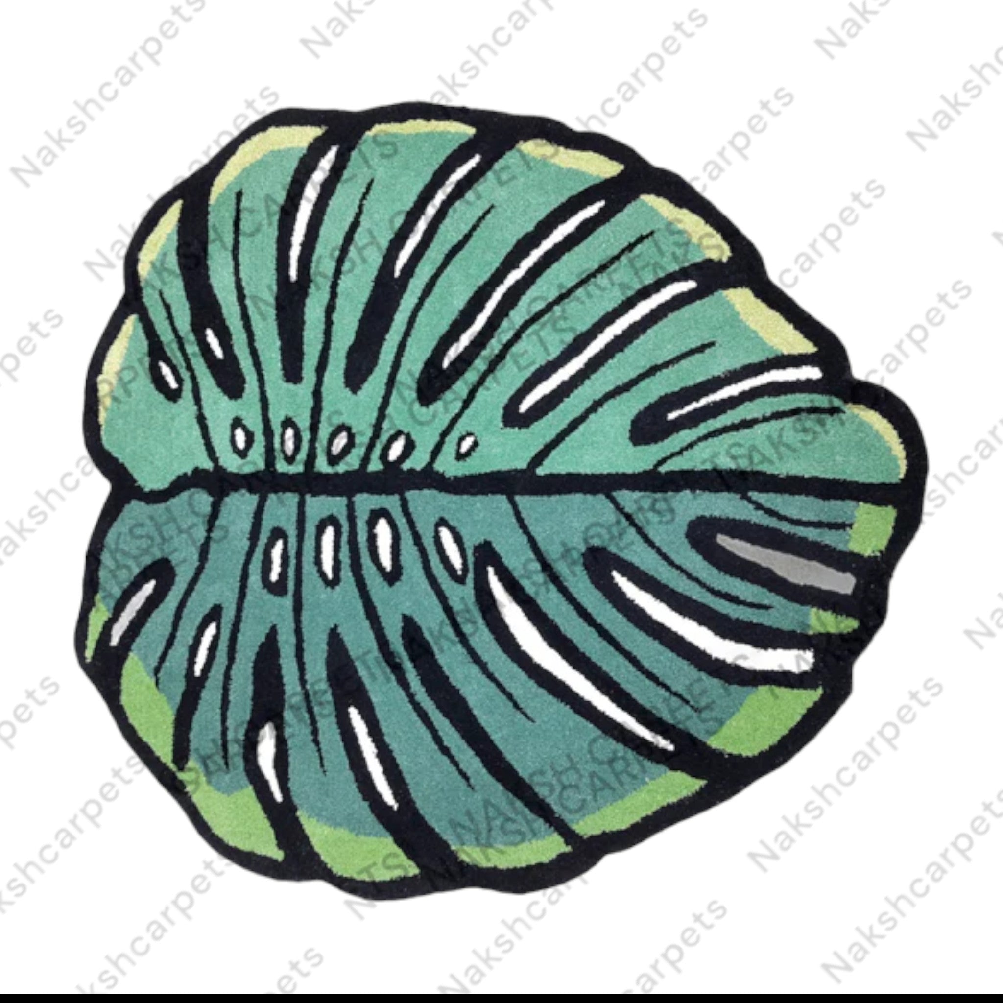 Green Leaf Customised Rug
