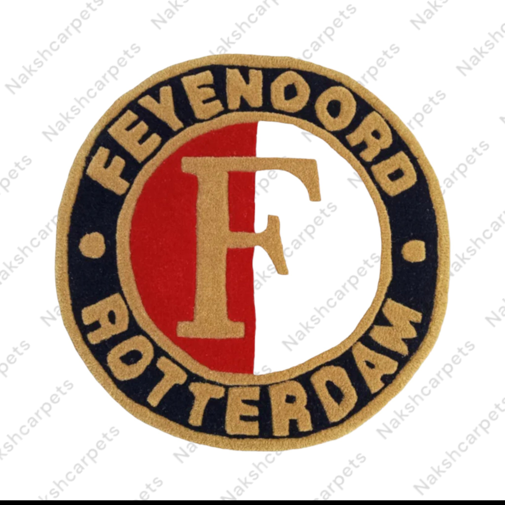 Feyenoord Customized Rug 60x60 CM