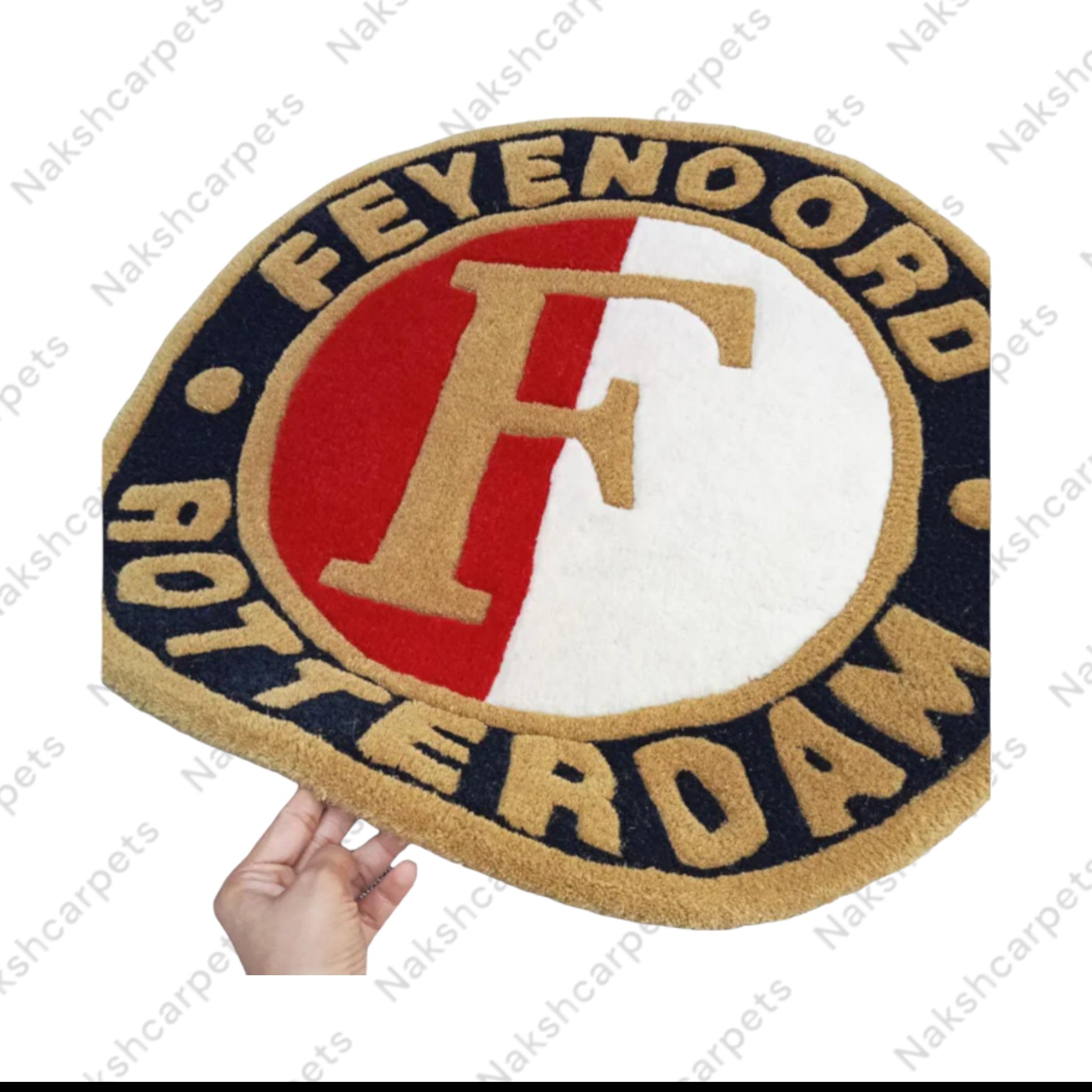 Feyenoord Customized Rug 60x60 CM