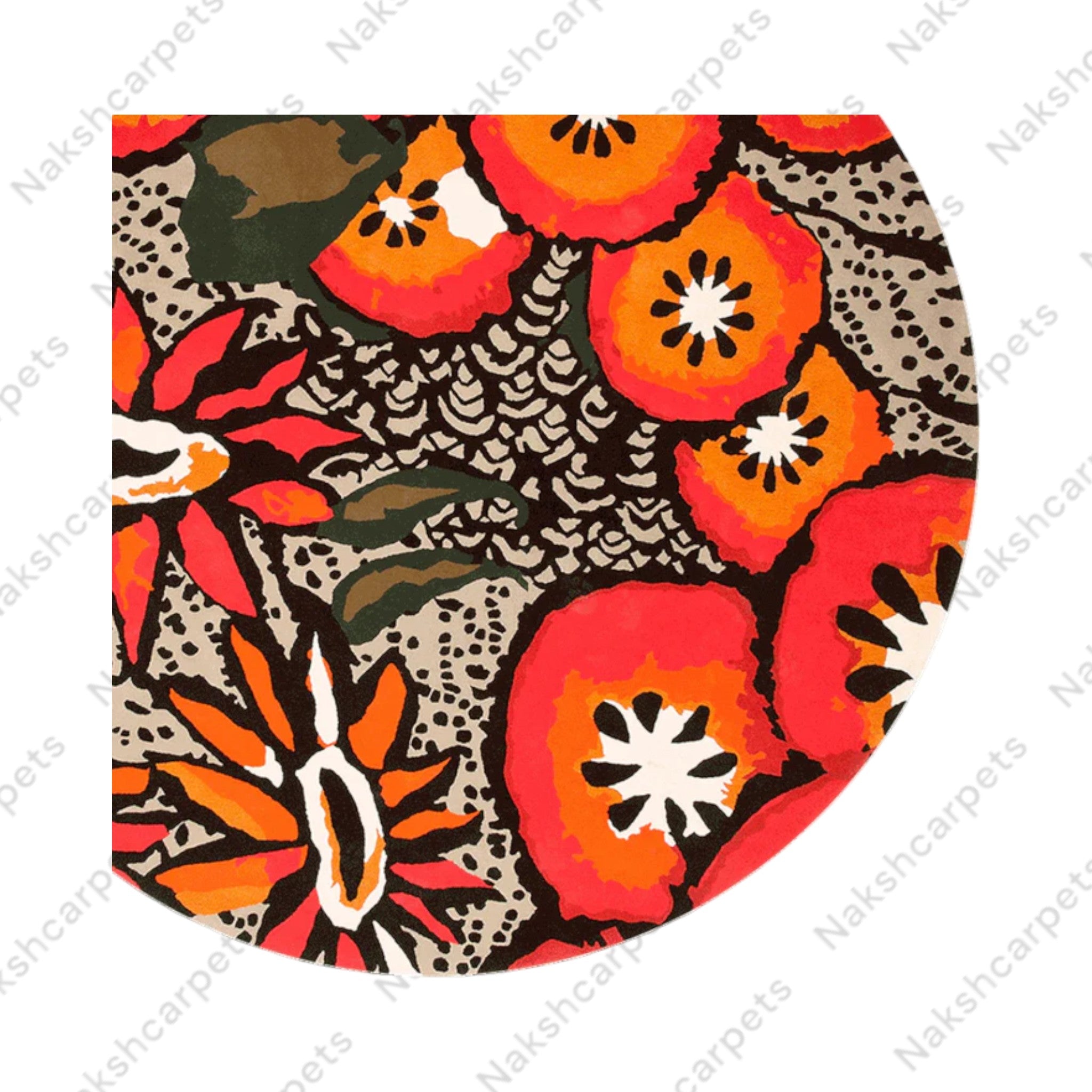 Geometric Pattern Modern High Quality Hand Tufted pile woolen Rug and Carpet For Bedroom Aesthetics, Living Room, Hall, Kitchen