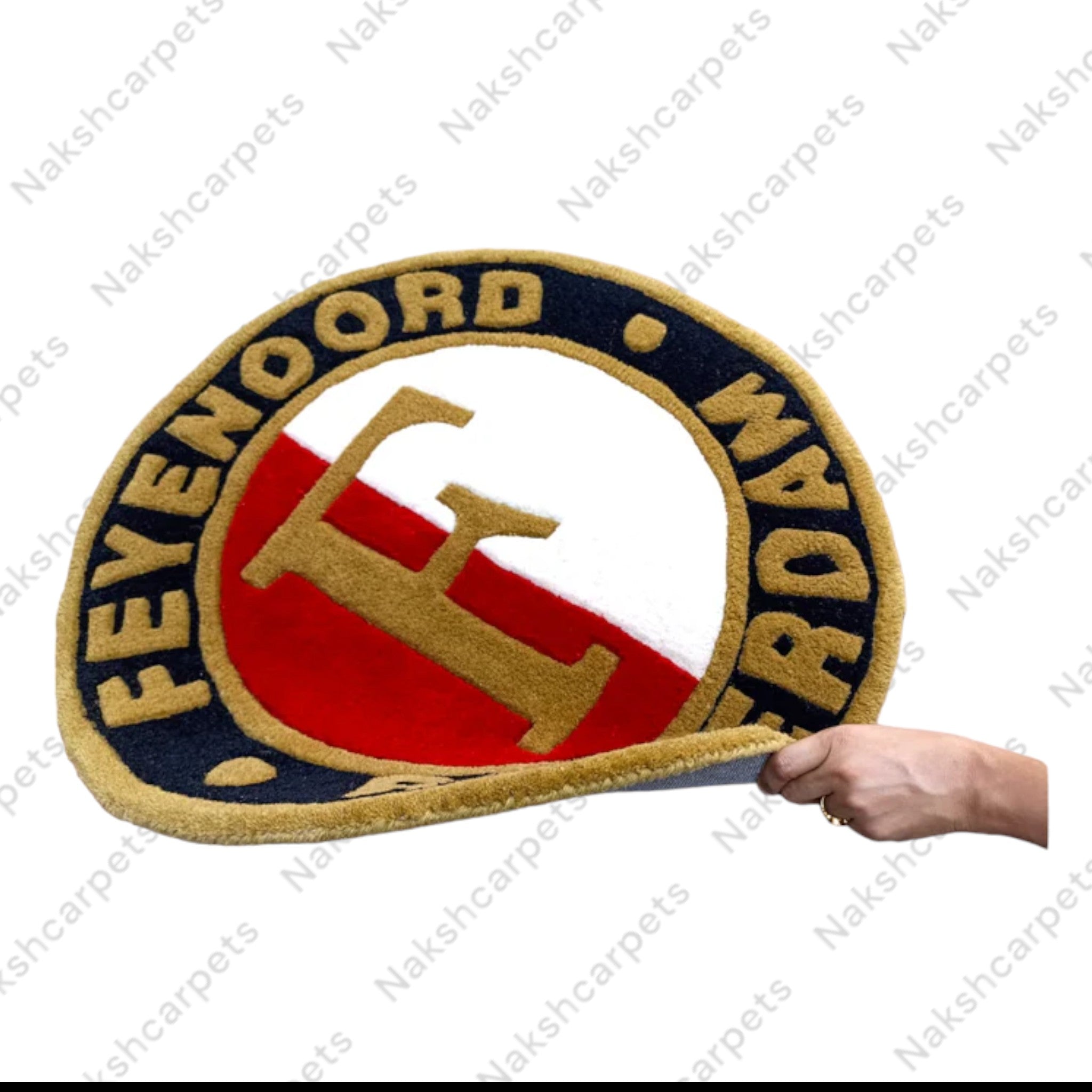 Feyenoord Customized Rug 60x60 CM