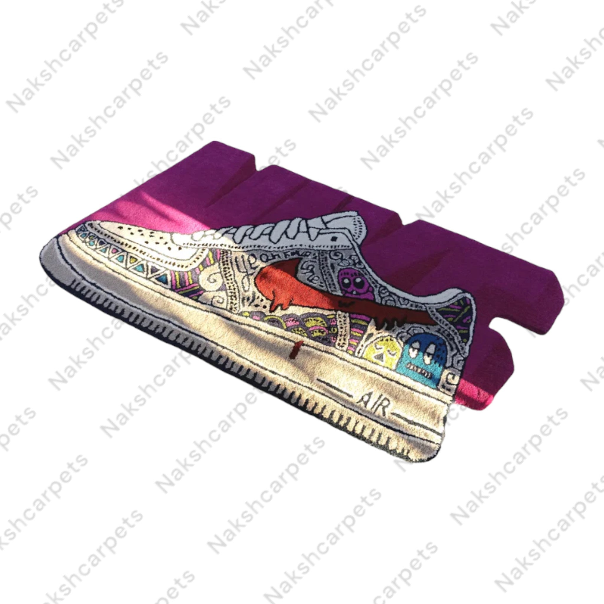 Pink Shoes Customized Rug