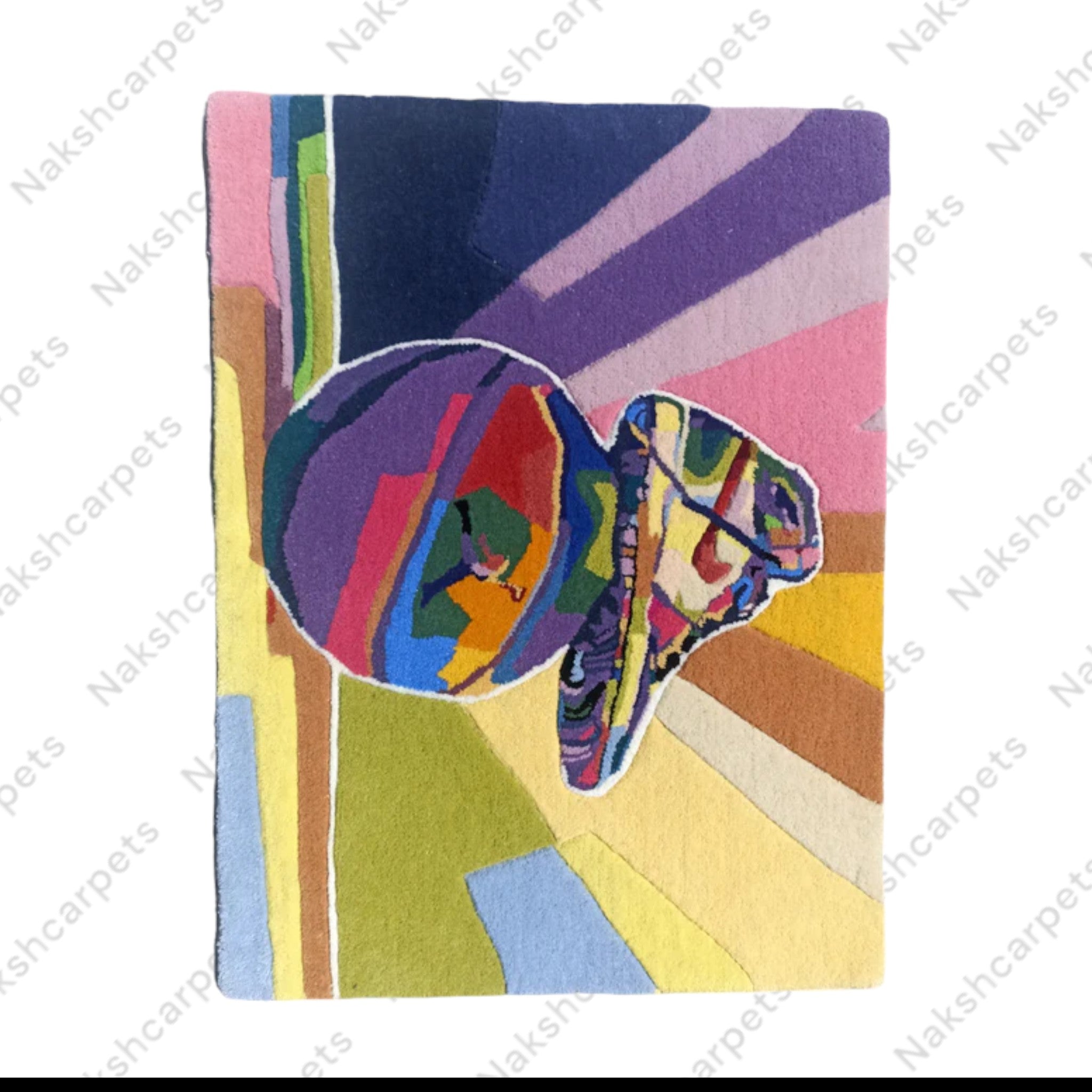 Colorful Shoes Customized Rug