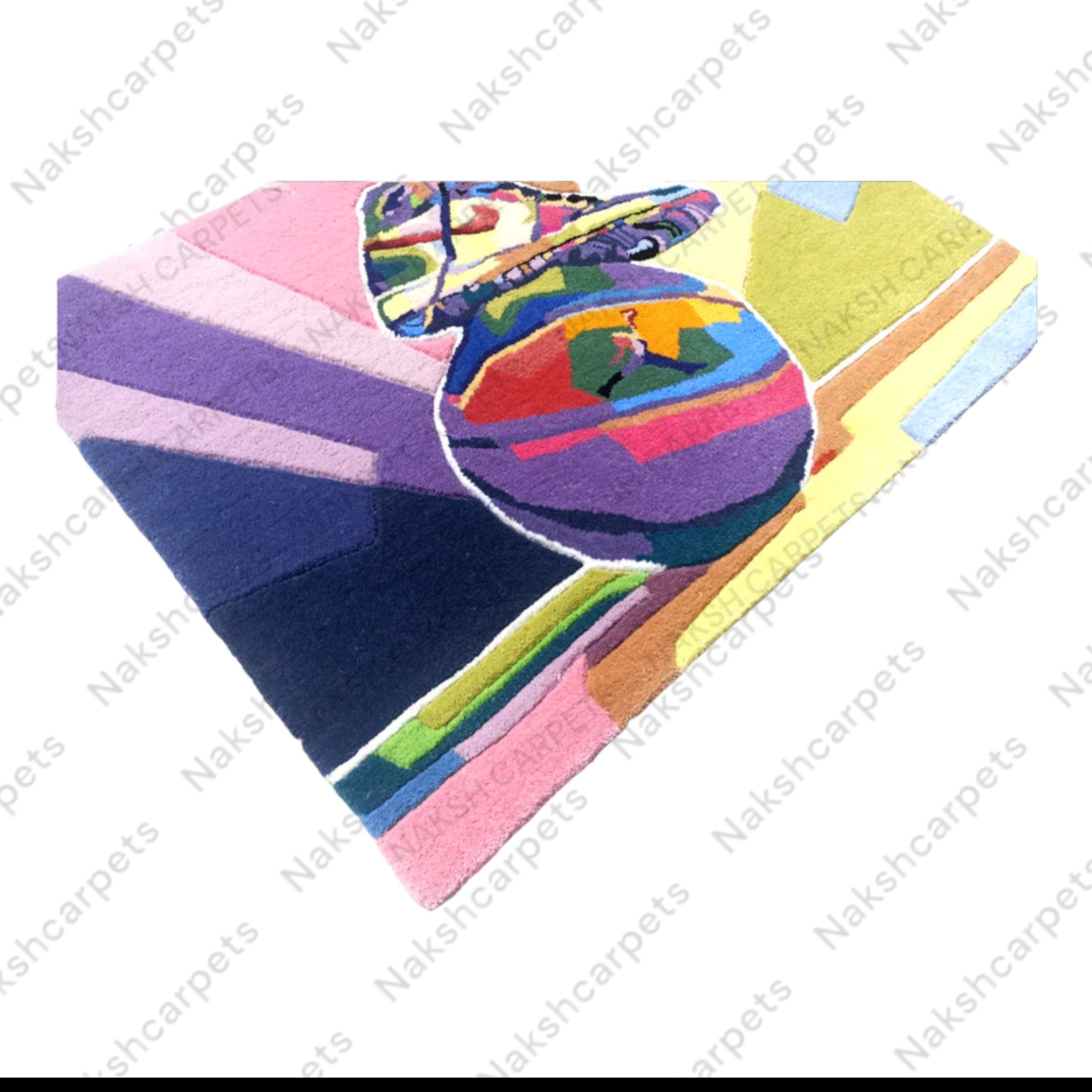 Colorful Shoes Customized Rug