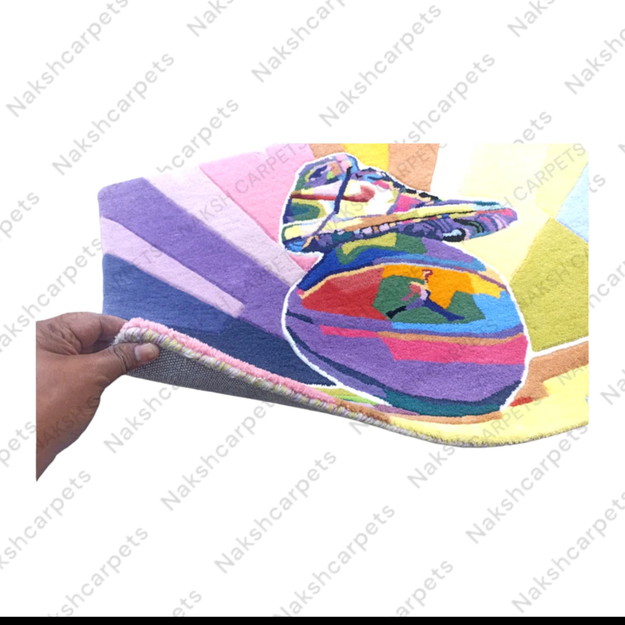 Colorful Shoes Customized Rug