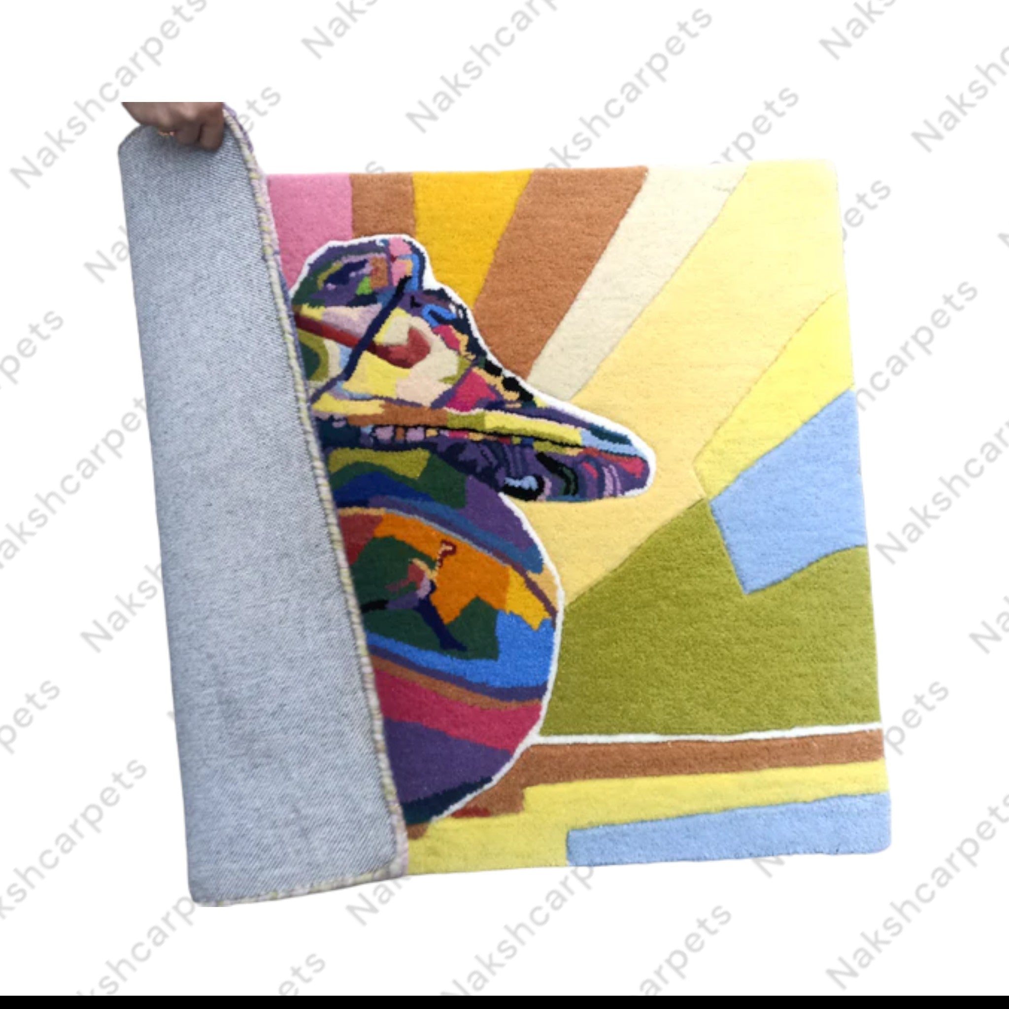 Colorful Shoes Customized Rug