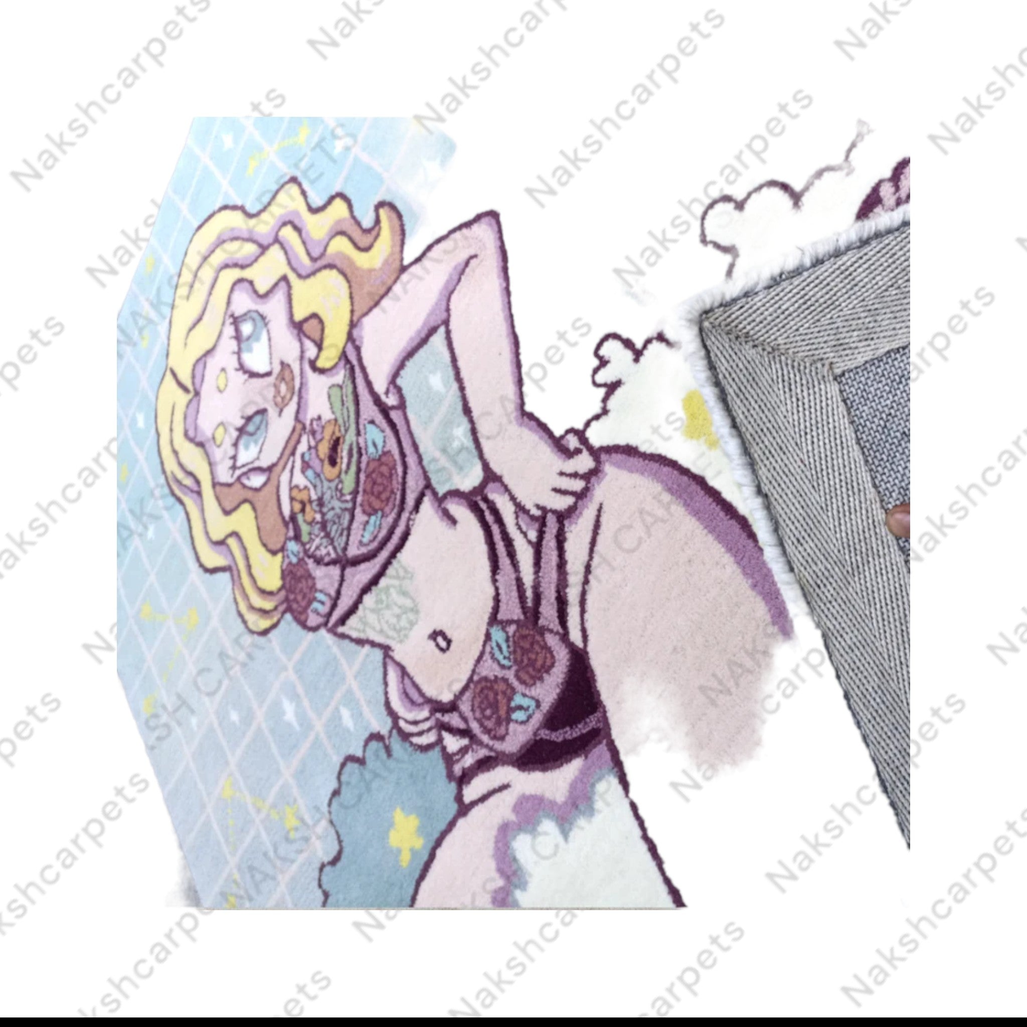 Barbie Night Customized Rug 90x150 CM