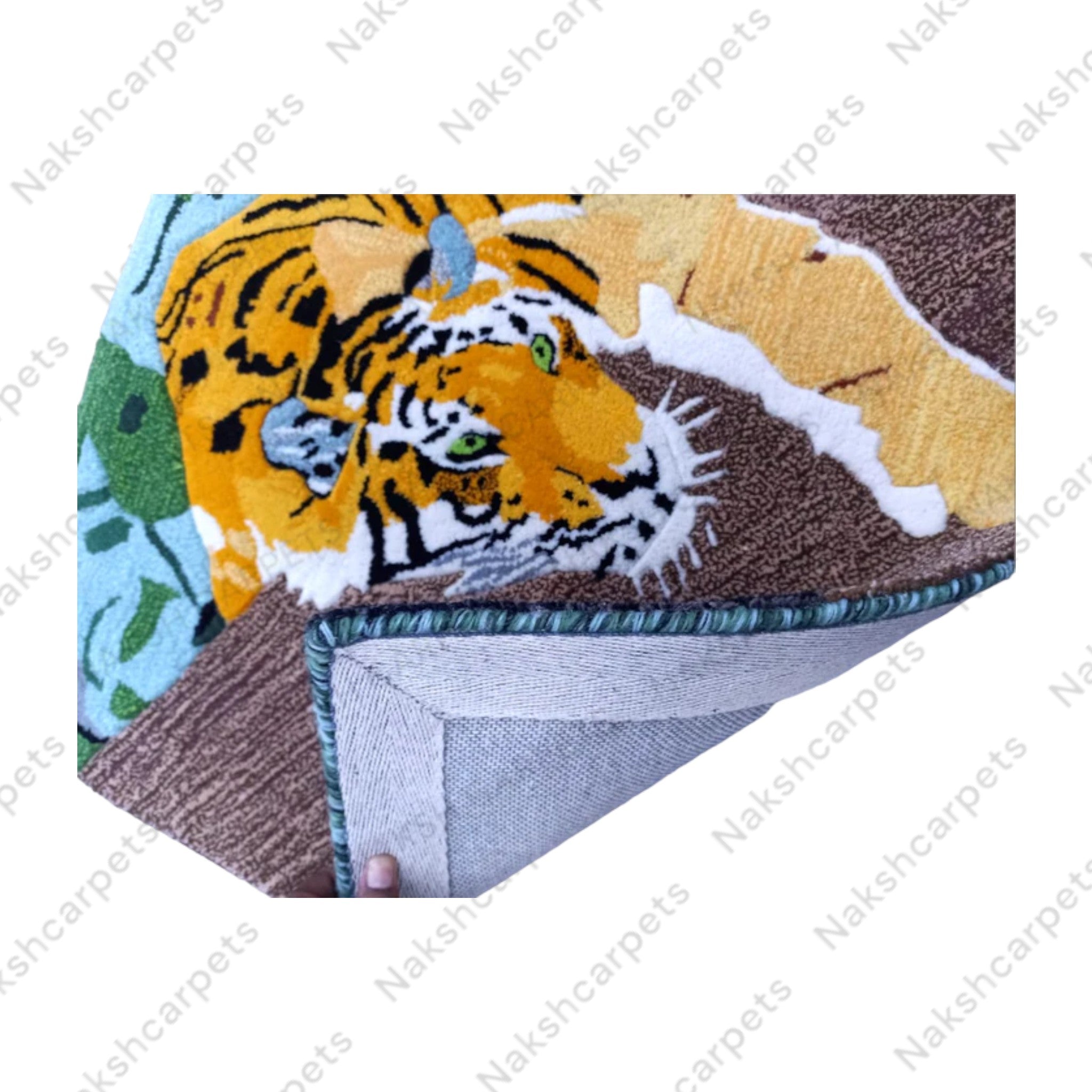 Beautiful Tiger Customized Rug
