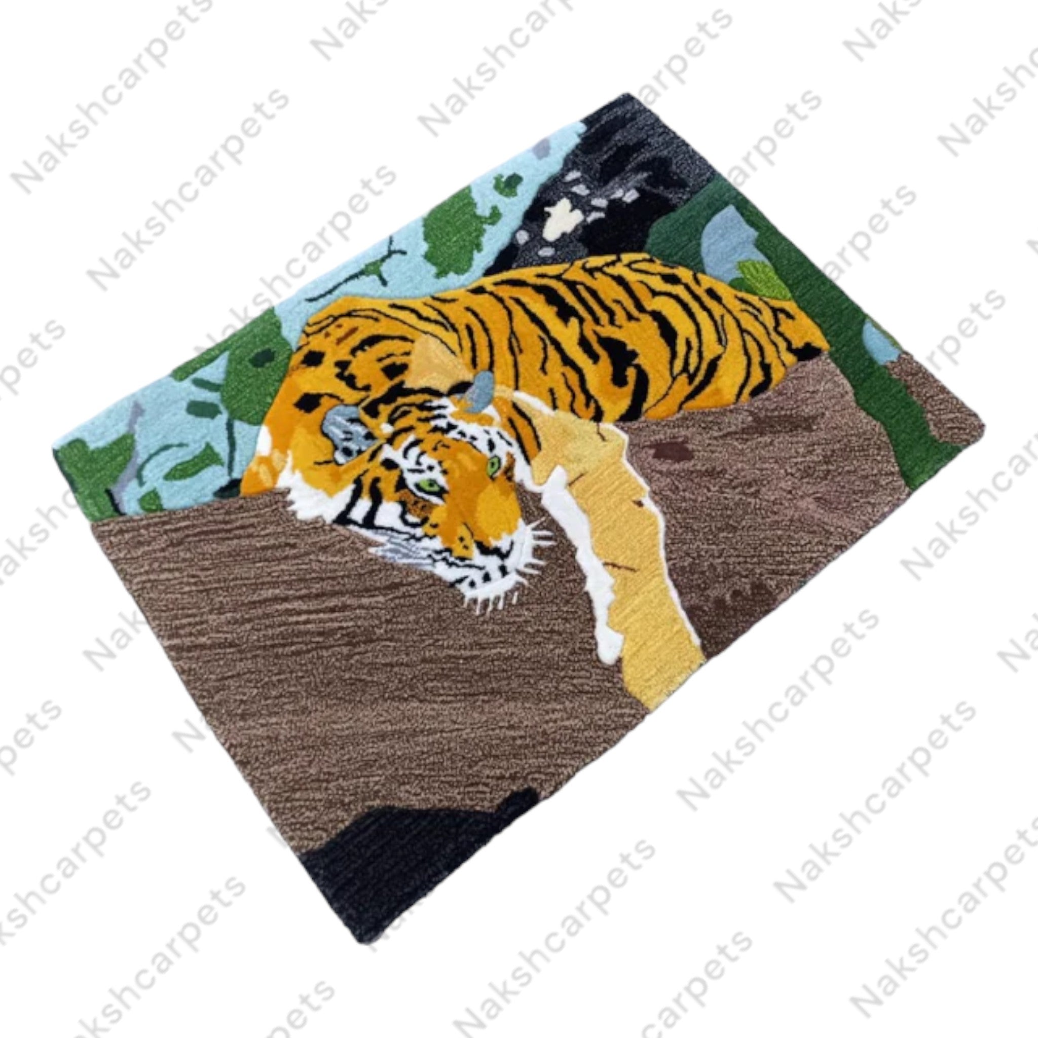 Beautiful Tiger Customized Rug