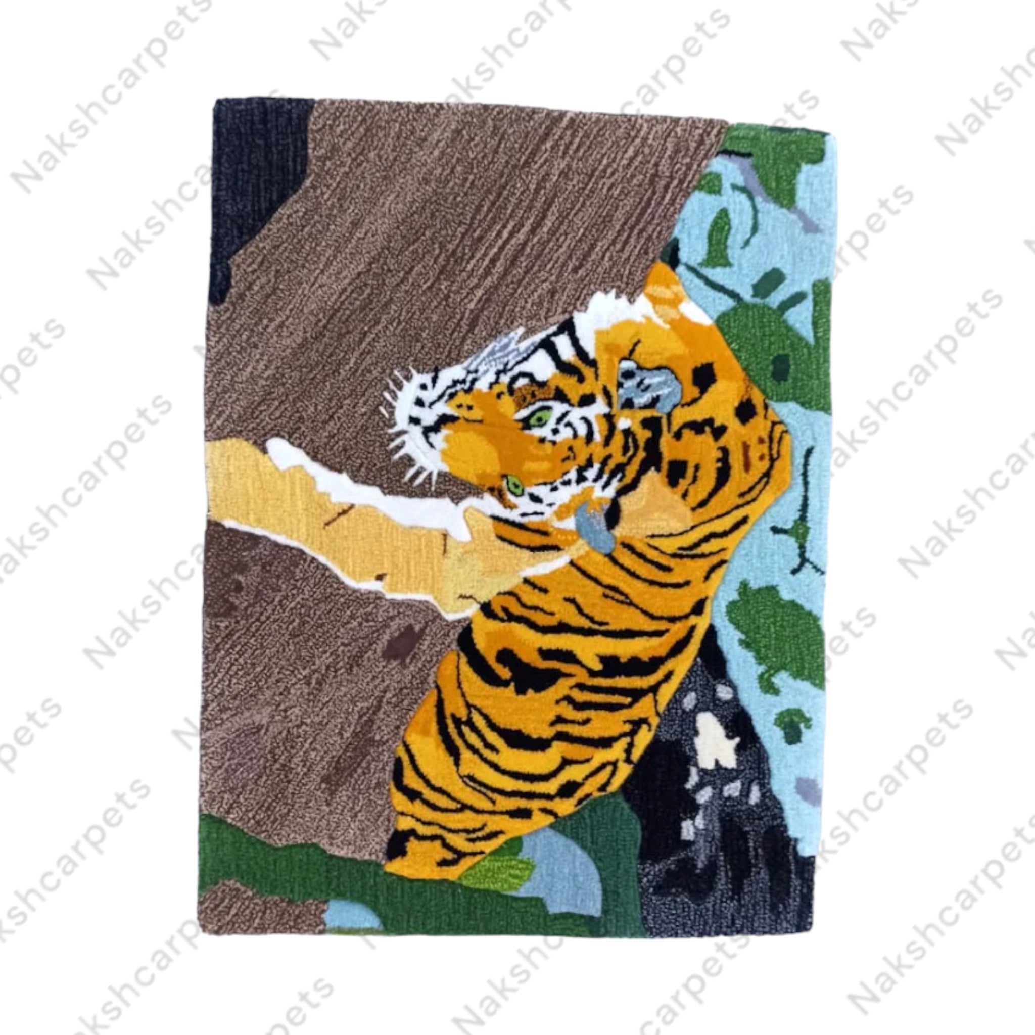 Beautiful Tiger Customized Rug