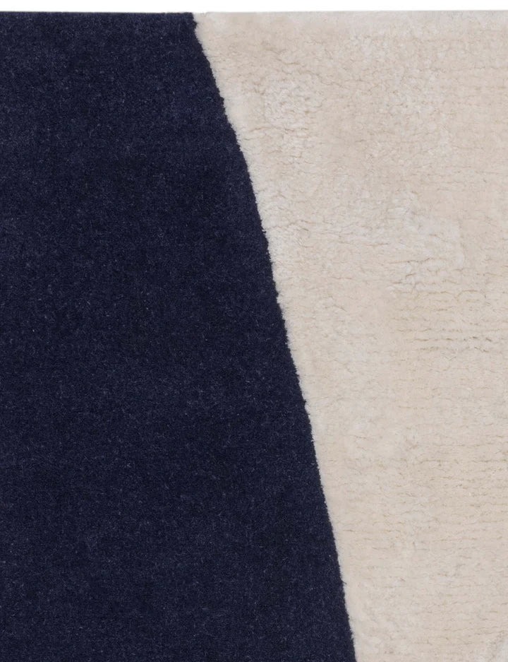 Bold Geometric Wool Rug | Hand Tufted Abstract Carpet | Vibrant 100% NZ Wool Rug | Ideal for Colorful Homes & Artistic Interiors