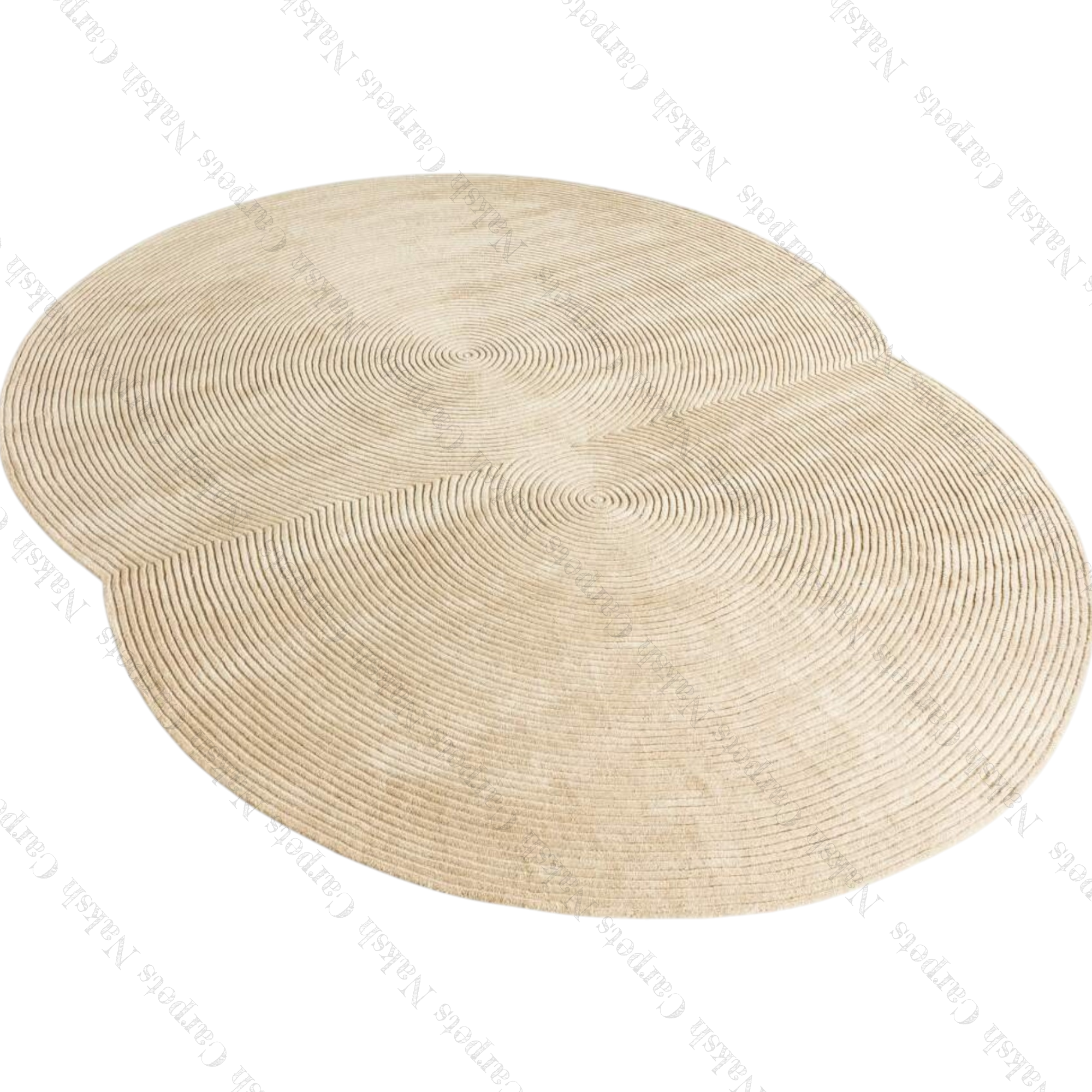 Modern Geometric Wool Rug | Hand Tufted 100% NZ Wool | Perfect Housewarming Gift | Stylish Handmade Area Carpet for New Homes