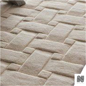 Modern Living Room Wool Rug | Hand Tufted Geometric Area Carpet | 100% NZ Wool | Handmade for Stylish & Cozy Home Interiors