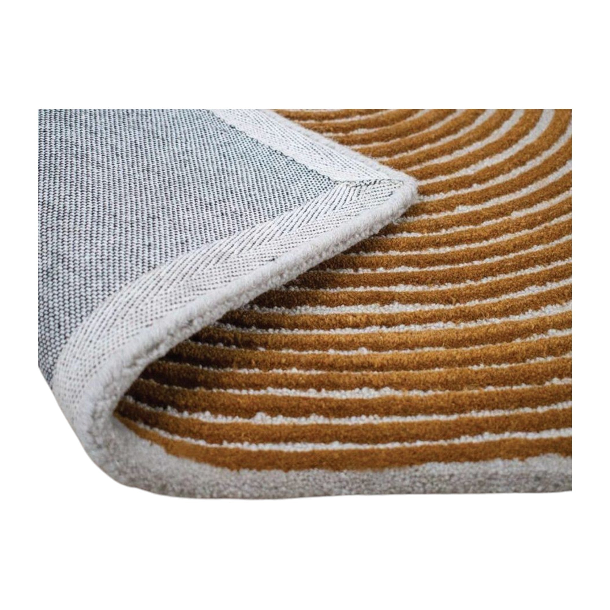 High Quality Geometric Rug | Hand Tufted Wool Cut Pile Carpet | Designer Style for Bedroom, Hall, Living Room & Modern Interiors