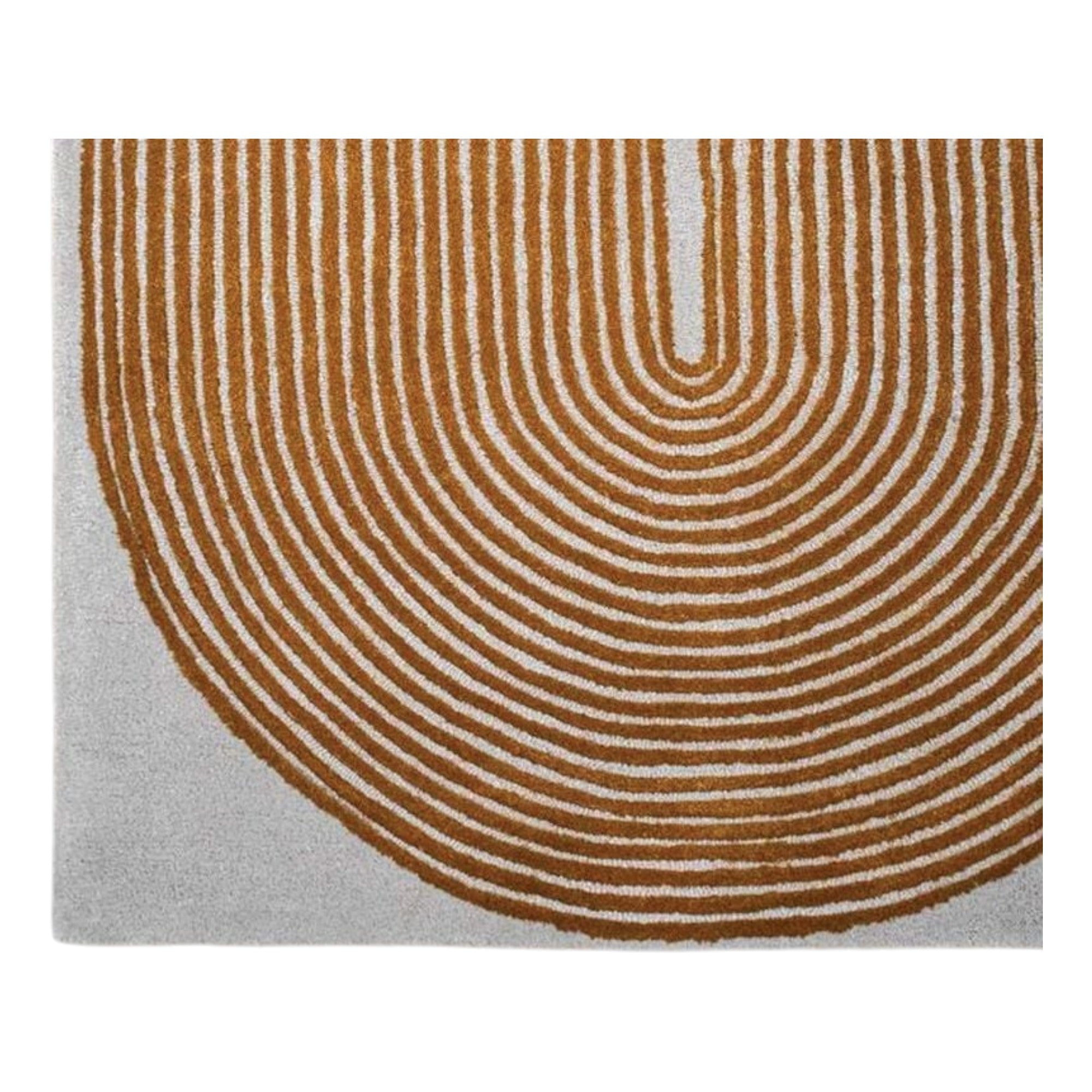 High Quality Geometric Rug | Hand Tufted Wool Cut Pile Carpet | Designer Style for Bedroom, Hall, Living Room & Modern Interiors