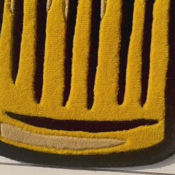 Beer Mug Customized Rug