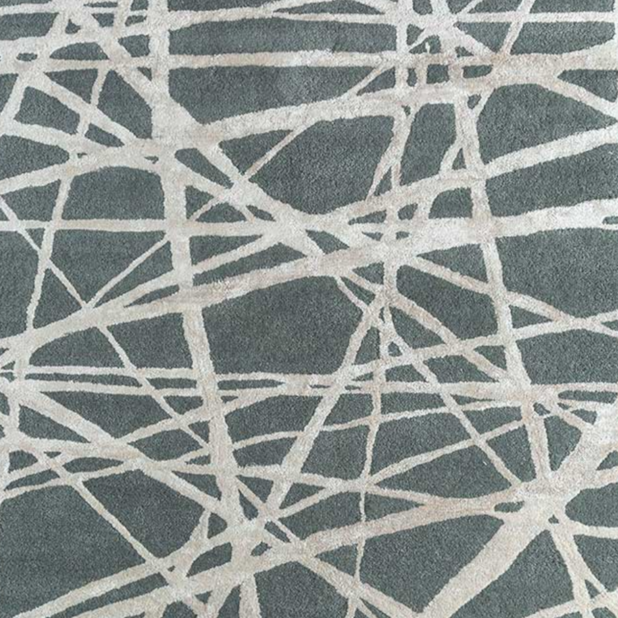 Geometric Pattern Modern High Quality Hand Tufted pile woolen Rug and Carpet For Bedroom Aesthetics, Living Room, Hall, Kitchen