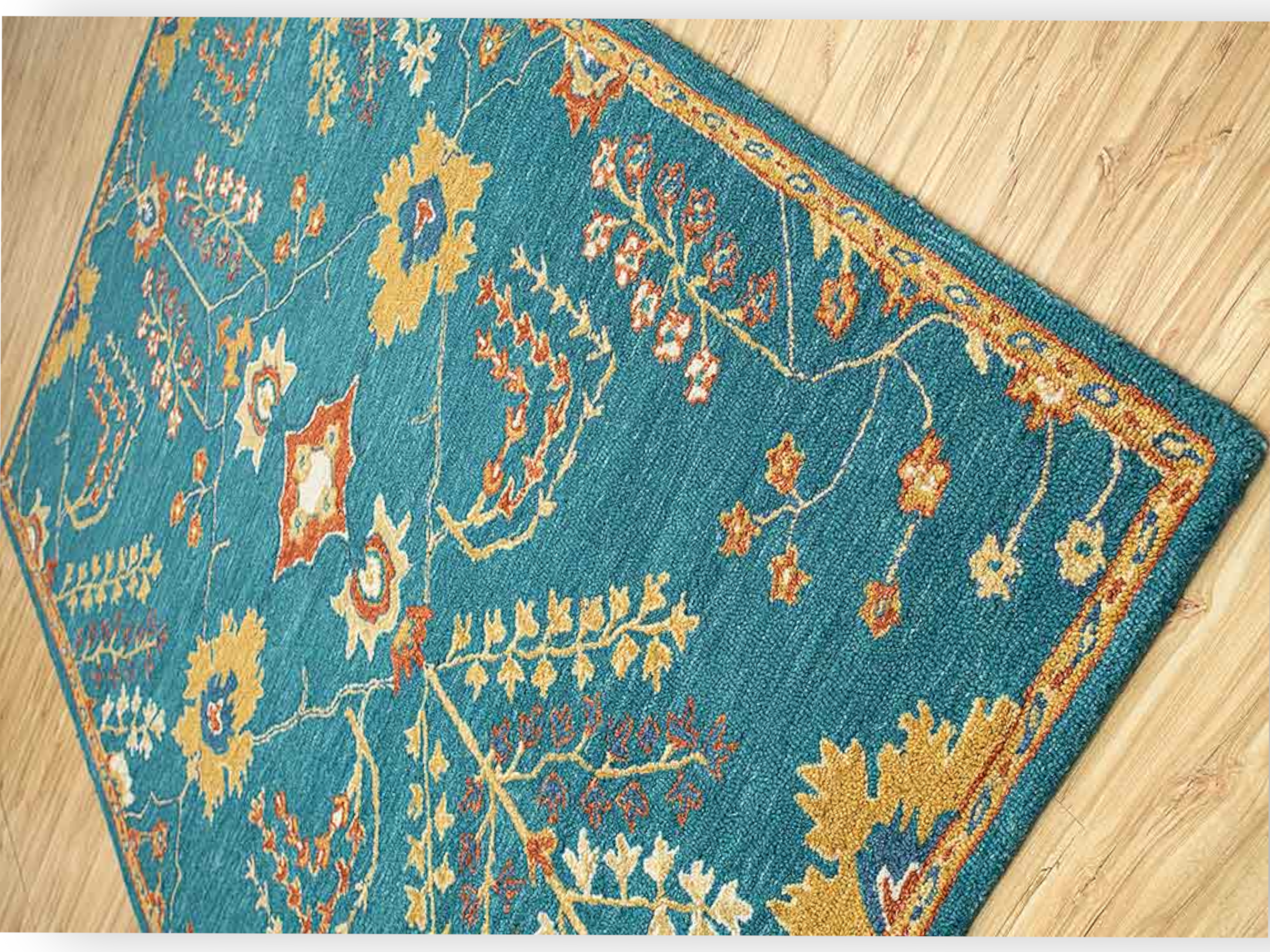 Handmade Persian Antique Designer Traditional Hand Tufted 100% Woolen Area Rugs/ Carpets For Living Room, Bedroom, Kitchen