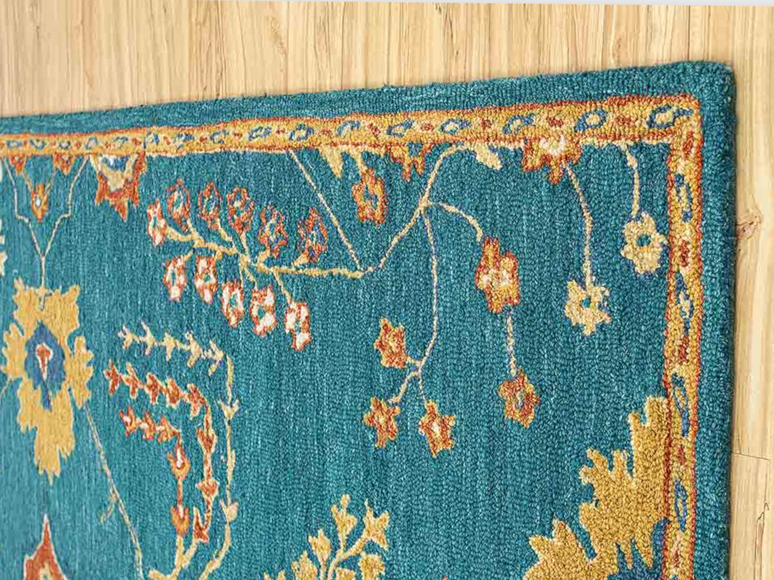 Handmade Persian Antique Designer Traditional Hand Tufted 100% Woolen Area Rugs/ Carpets For Living Room, Bedroom, Kitchen