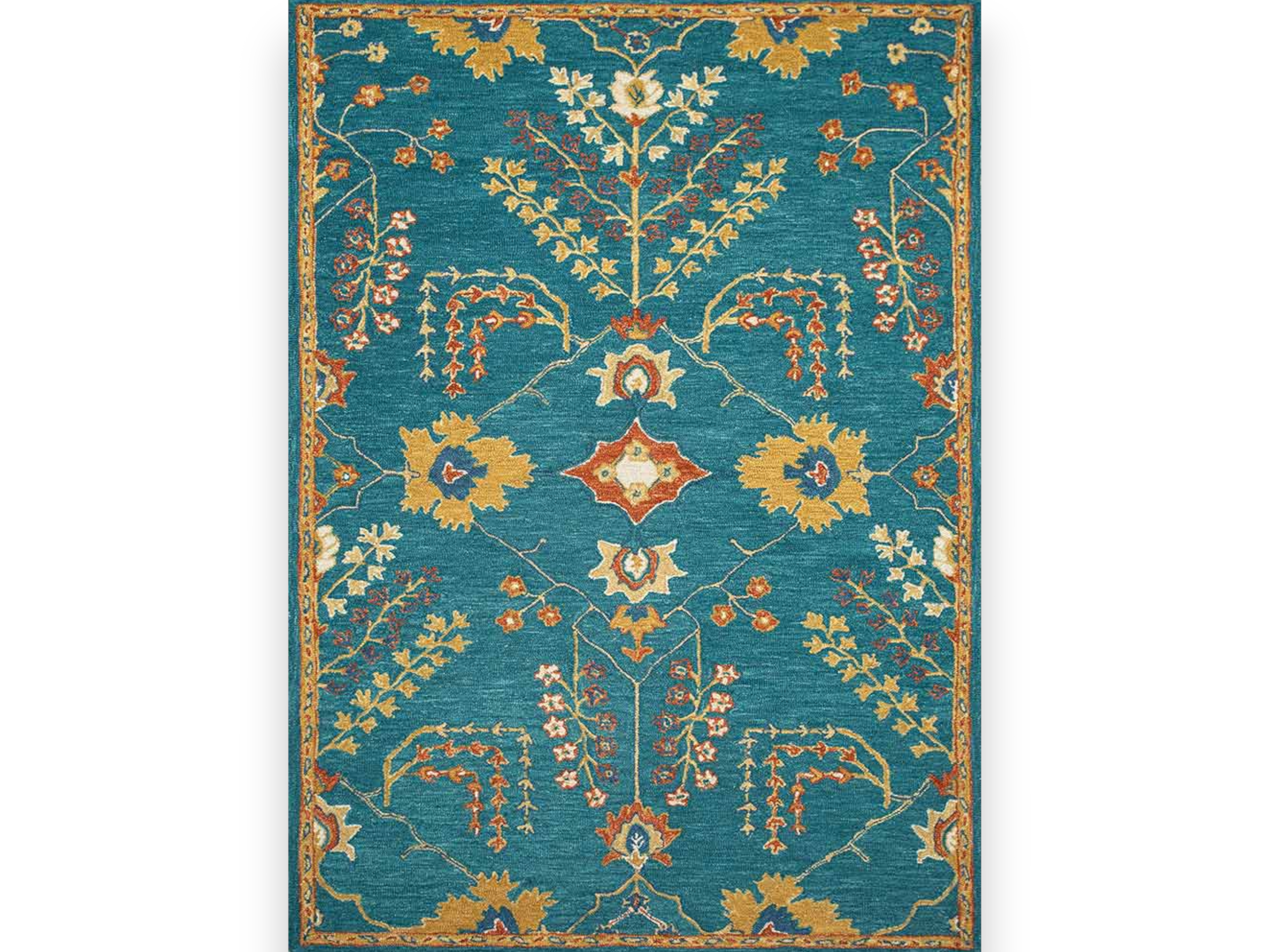 Handmade Persian Antique Designer Traditional Hand Tufted 100% Woolen Area Rugs/ Carpets For Living Room, Bedroom, Kitchen