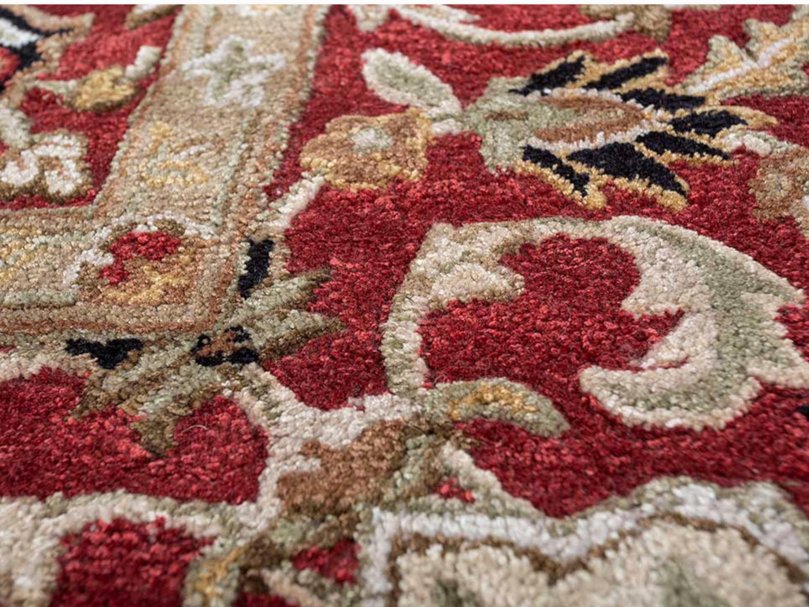 Handmade Persian Antique Designer Traditional Hand Tufted 100% Woolen Area Rugs/ Carpets For Living Room, Bedroom, Kitchen