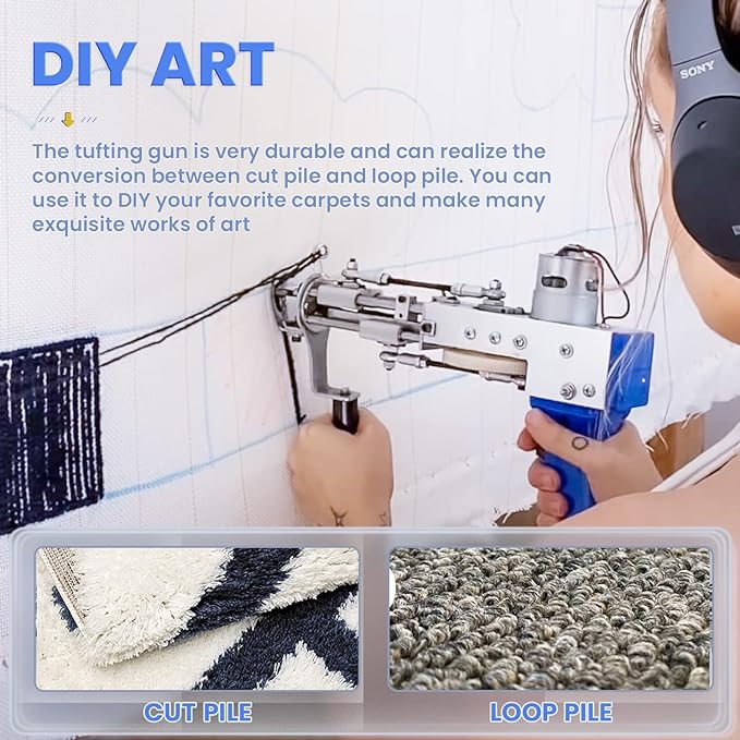 Rug Maker/ Basic-02 Tufting Starter Kit For beginners & professional