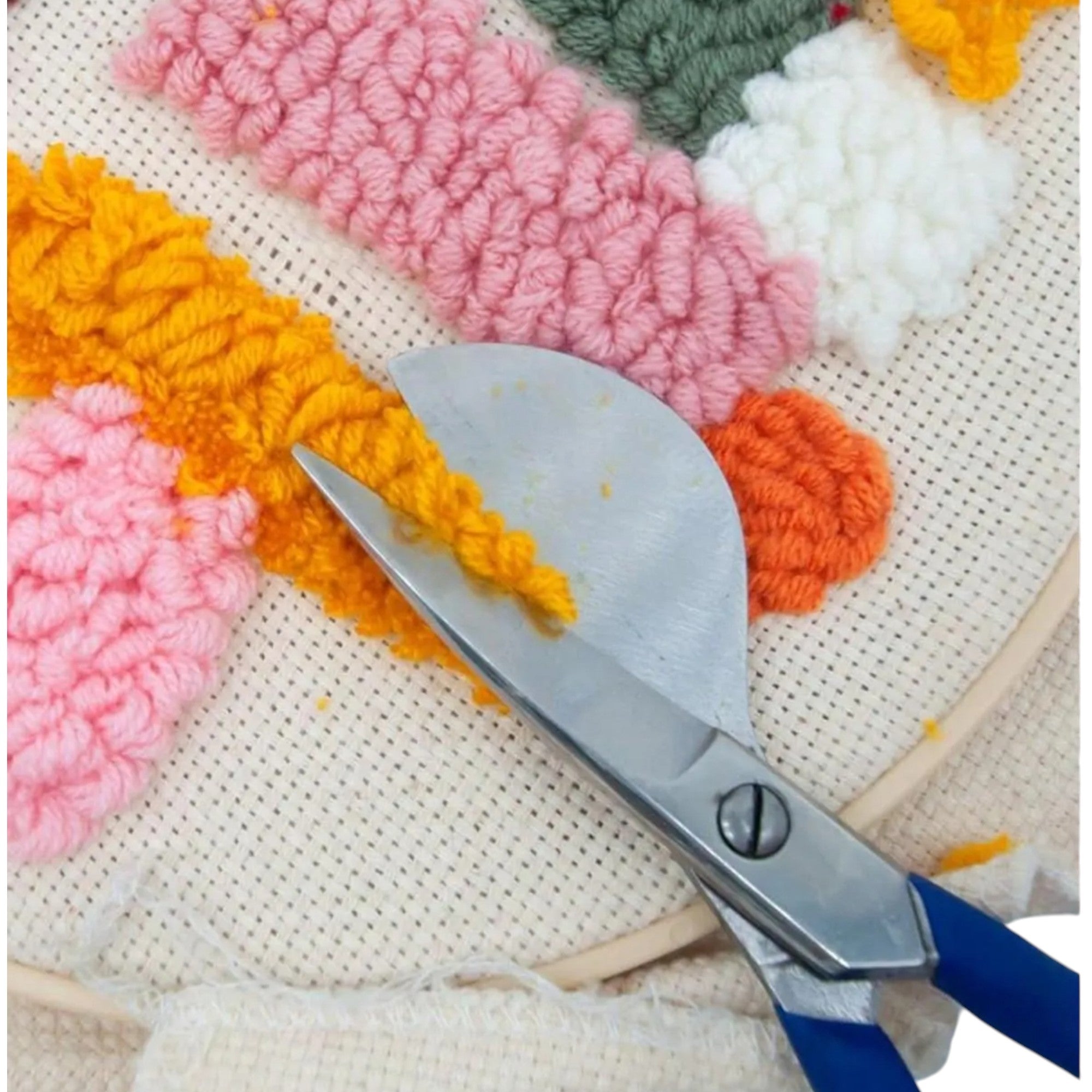 Duckbill  Scissors for Hand Tufted Carpet pile Trimming