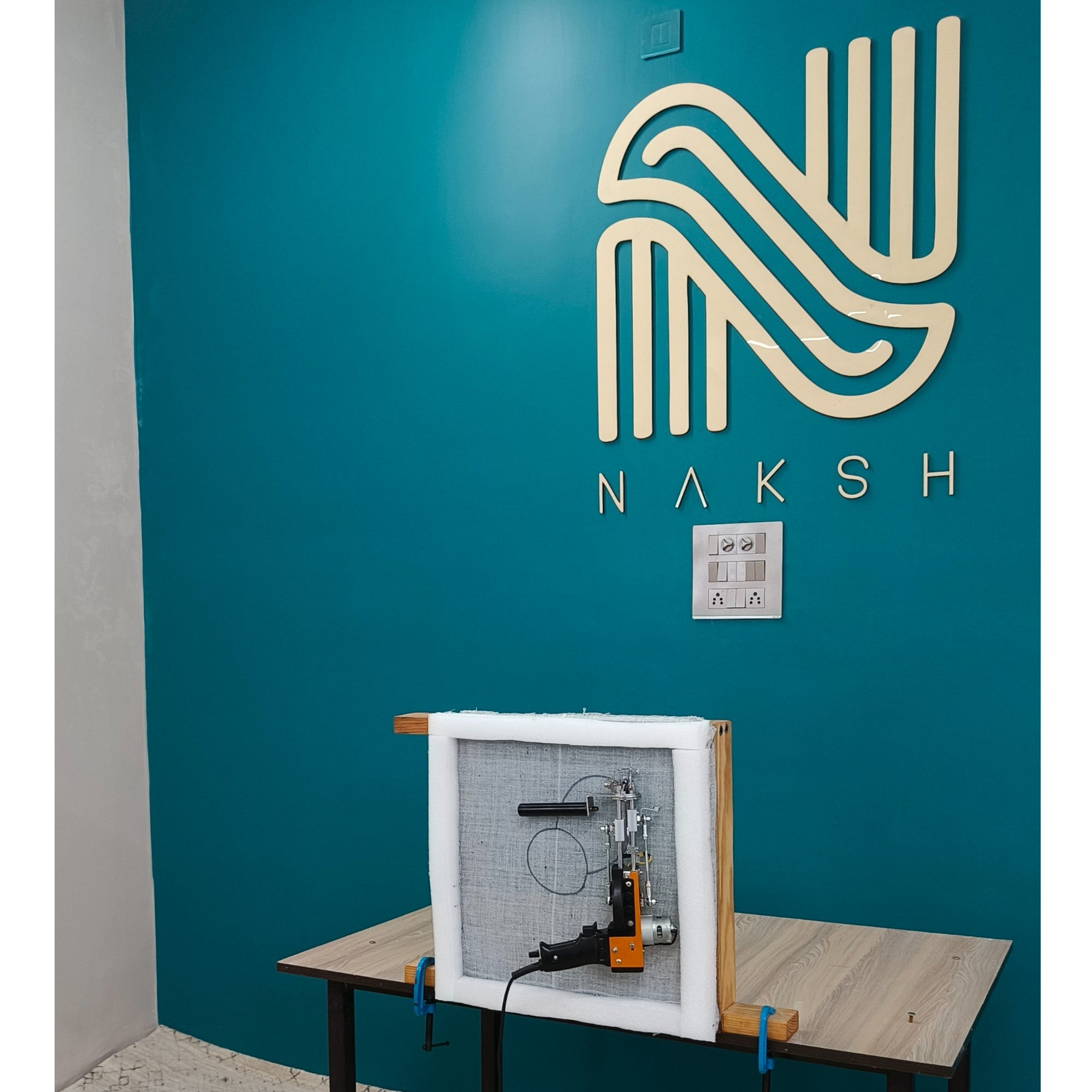 Professional Carpet Tufting Wooden Frame