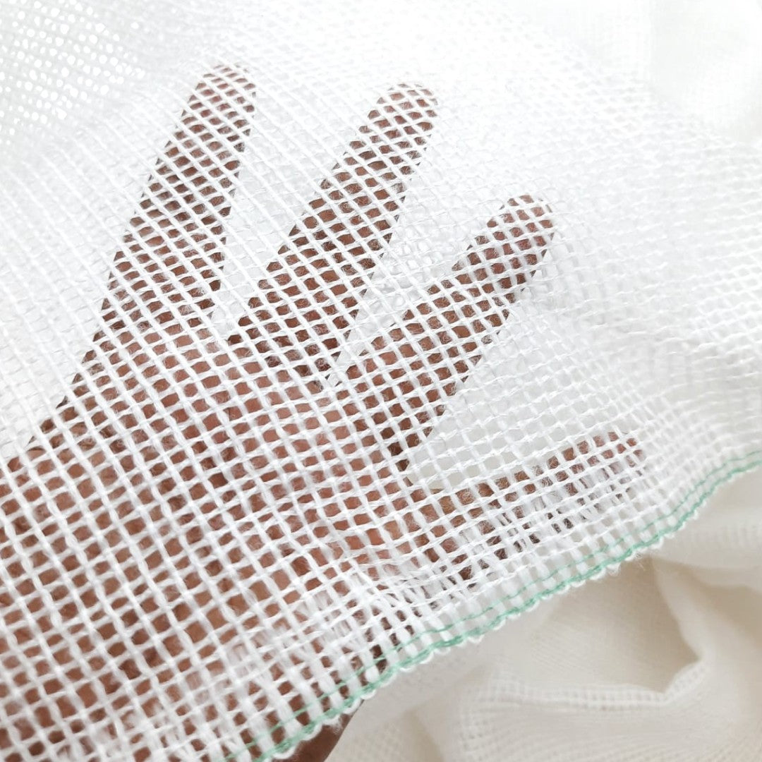 Premium Mesh Backing Fabric for Rugs | 100% Polyester Secondary Backing | Naksh Carpets