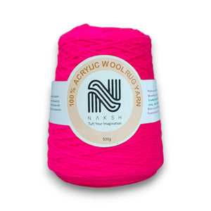 Acrylic Yarn – 4 Ply Soft & Durable Tufting Yarn and Knitting for Rugs, Crafts & DIY Projects