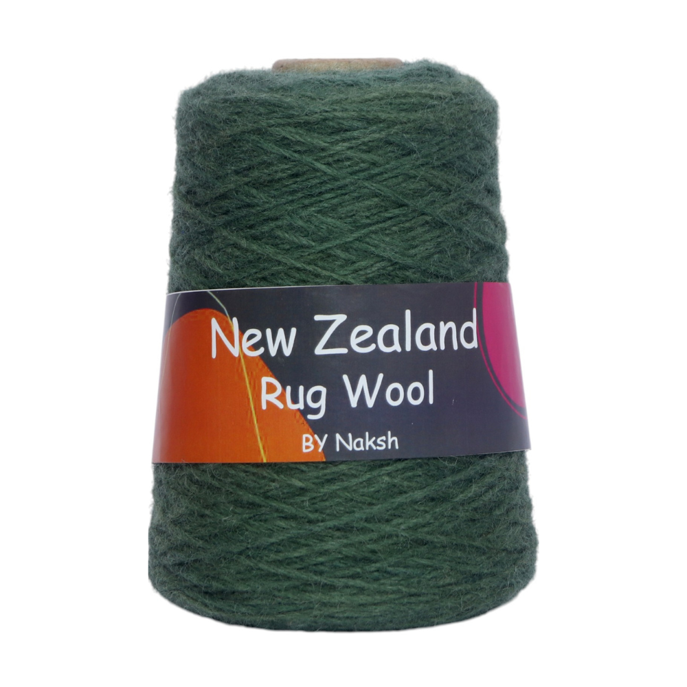 3 Ply New Zealand Wool Tufting Yarn for Rug Making | 1200/3 Tex Pure NZ Wool (01-09)