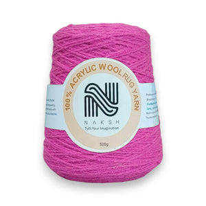 Acrylic Yarn – 4 Ply Soft & Durable Tufting Yarn and Knitting for Rugs, Crafts & DIY Projects
