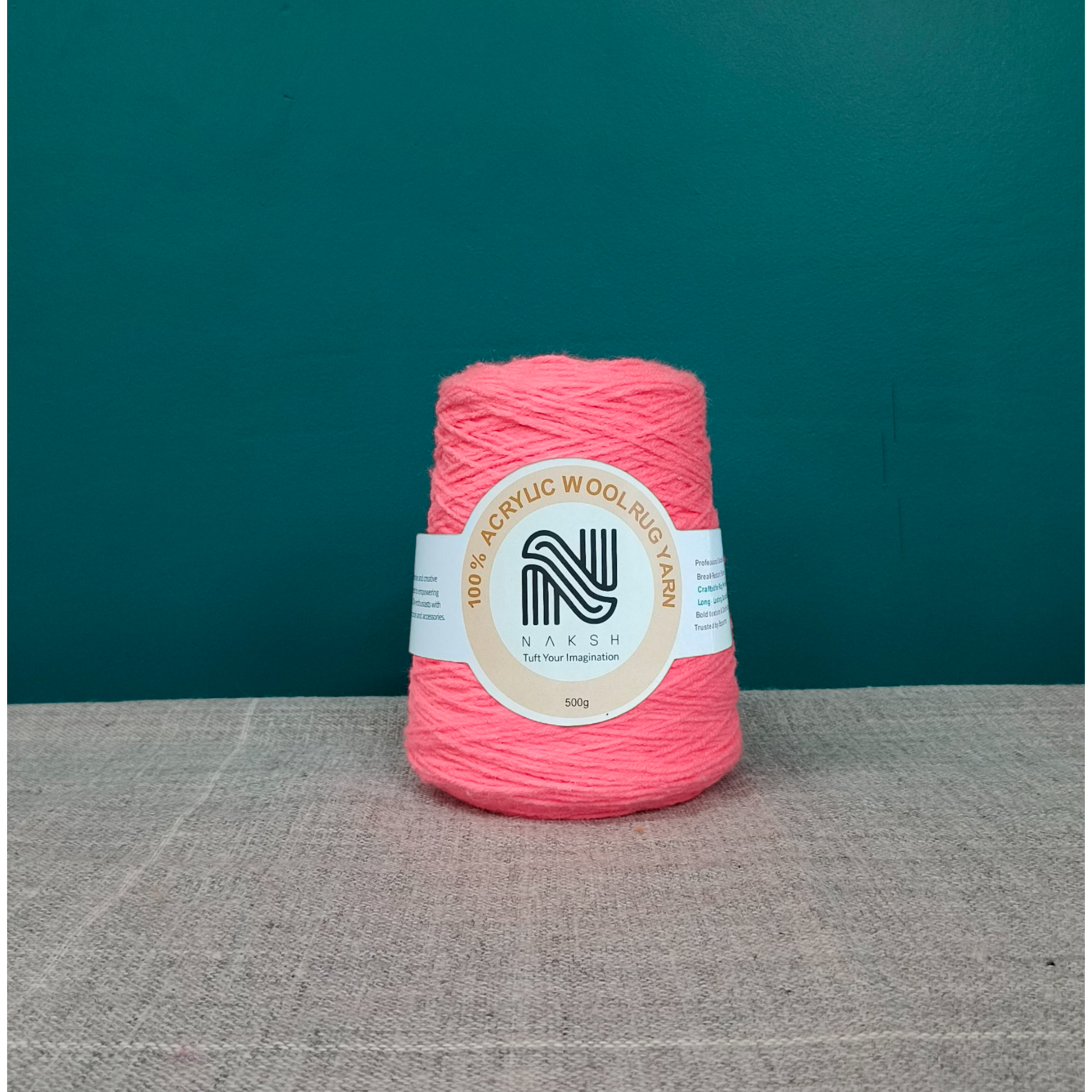 Acrylic Yarn – 4 Ply Soft & Durable Tufting Yarn and Knitting for Rugs, Crafts & DIY Projects