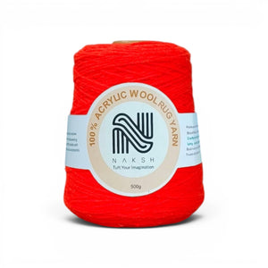 Acrylic Yarn – 4 Ply Soft & Durable Tufting Yarn and Knitting for Rugs, Crafts & DIY Projects