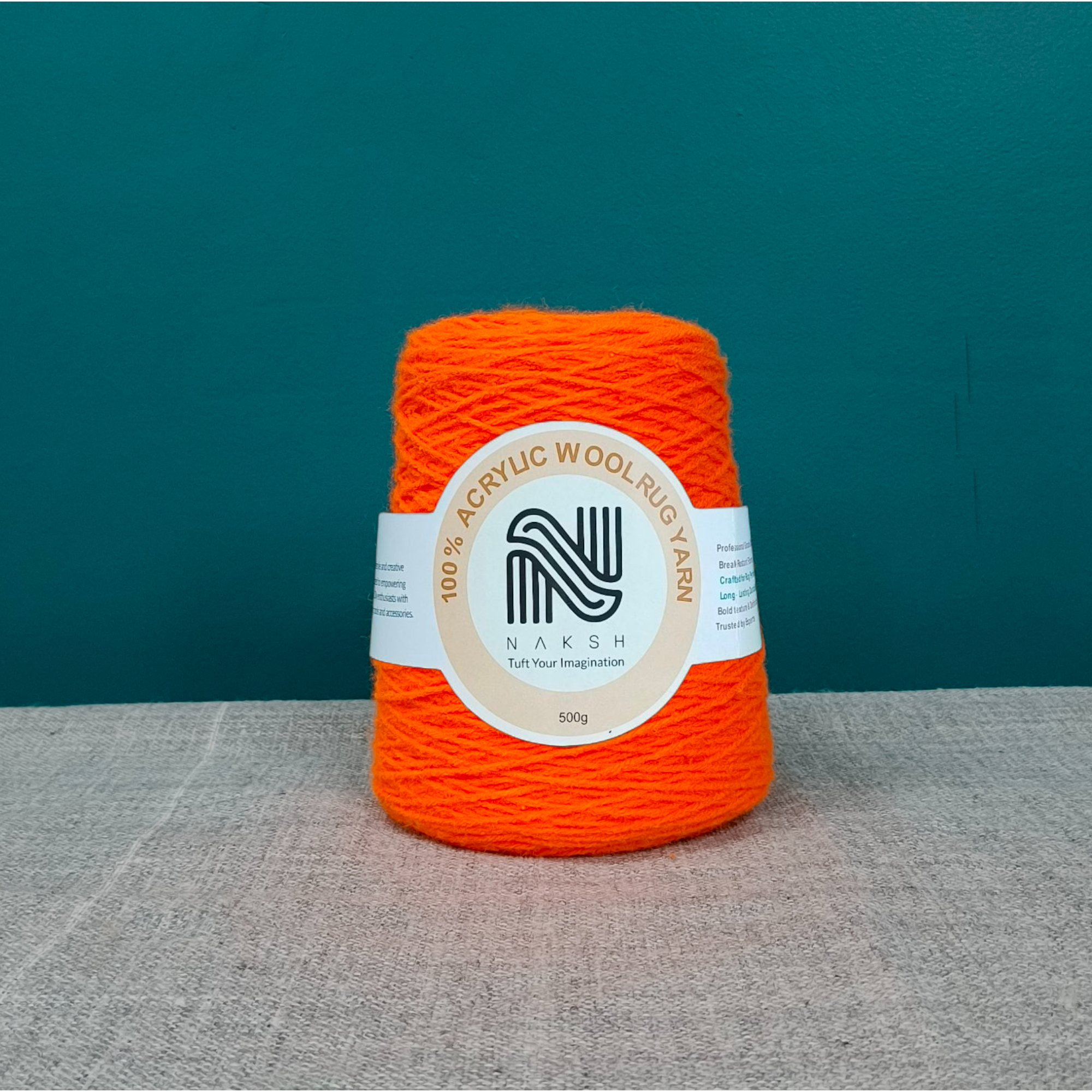Acrylic Yarn – 4 Ply Soft & Durable Tufting Yarn and Knitting for Rugs, Crafts & DIY Projects