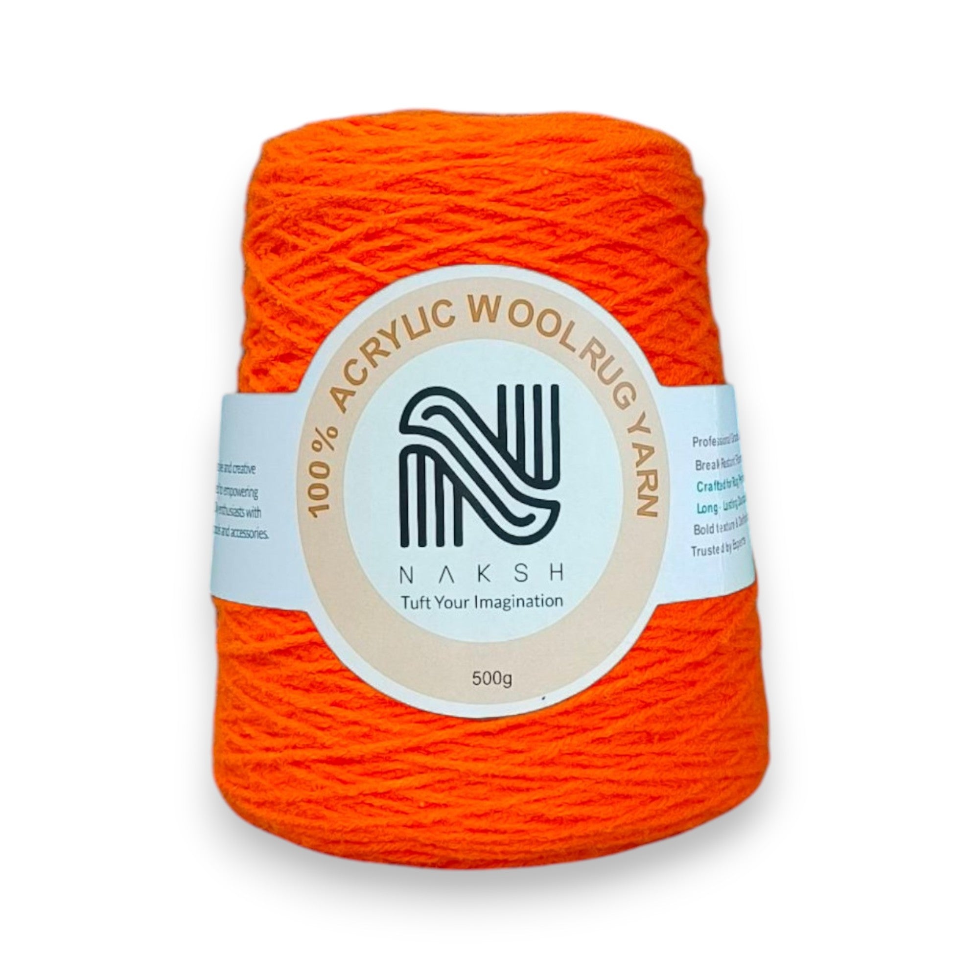 Acrylic Yarn – 4 Ply Soft & Durable Tufting Yarn and Knitting for Rugs, Crafts & DIY Projects