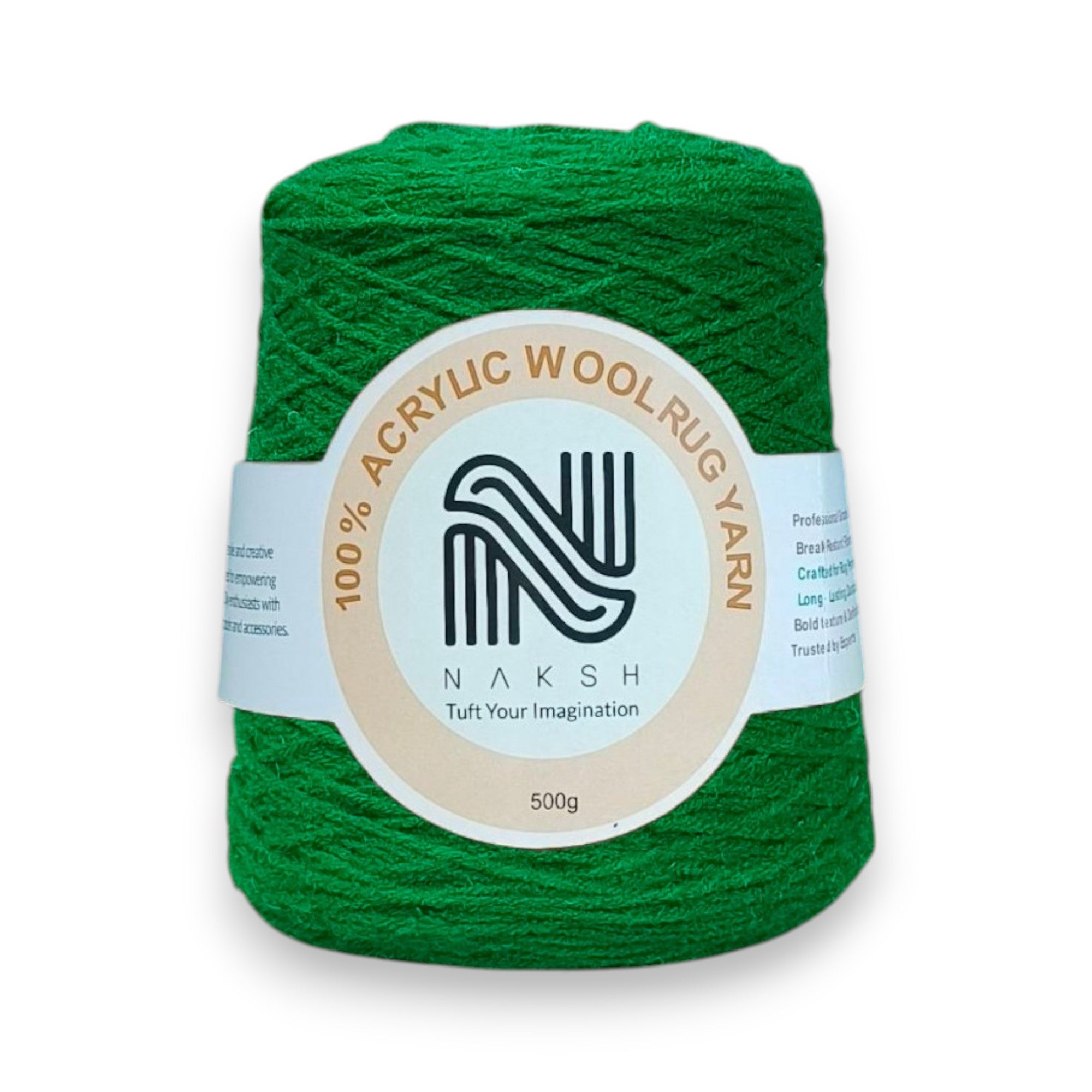 Acrylic Yarn – 4 Ply Soft & Durable Knitting and Tufting Yarn for Rugs, Crafts & DIY Projects