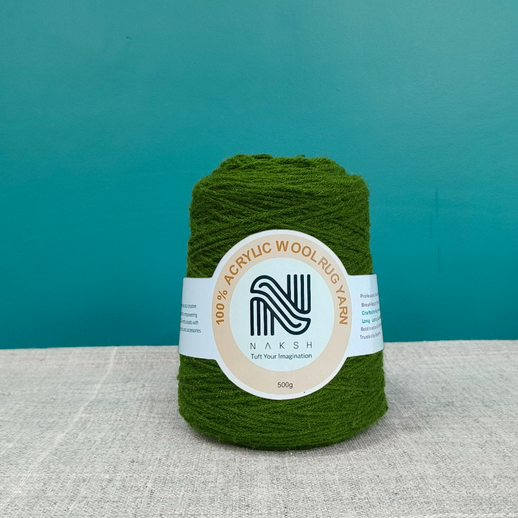 Acrylic Yarn – 4 Ply Soft & Durable Knitting and Tufting Yarn for Rugs, Crafts & DIY Projects