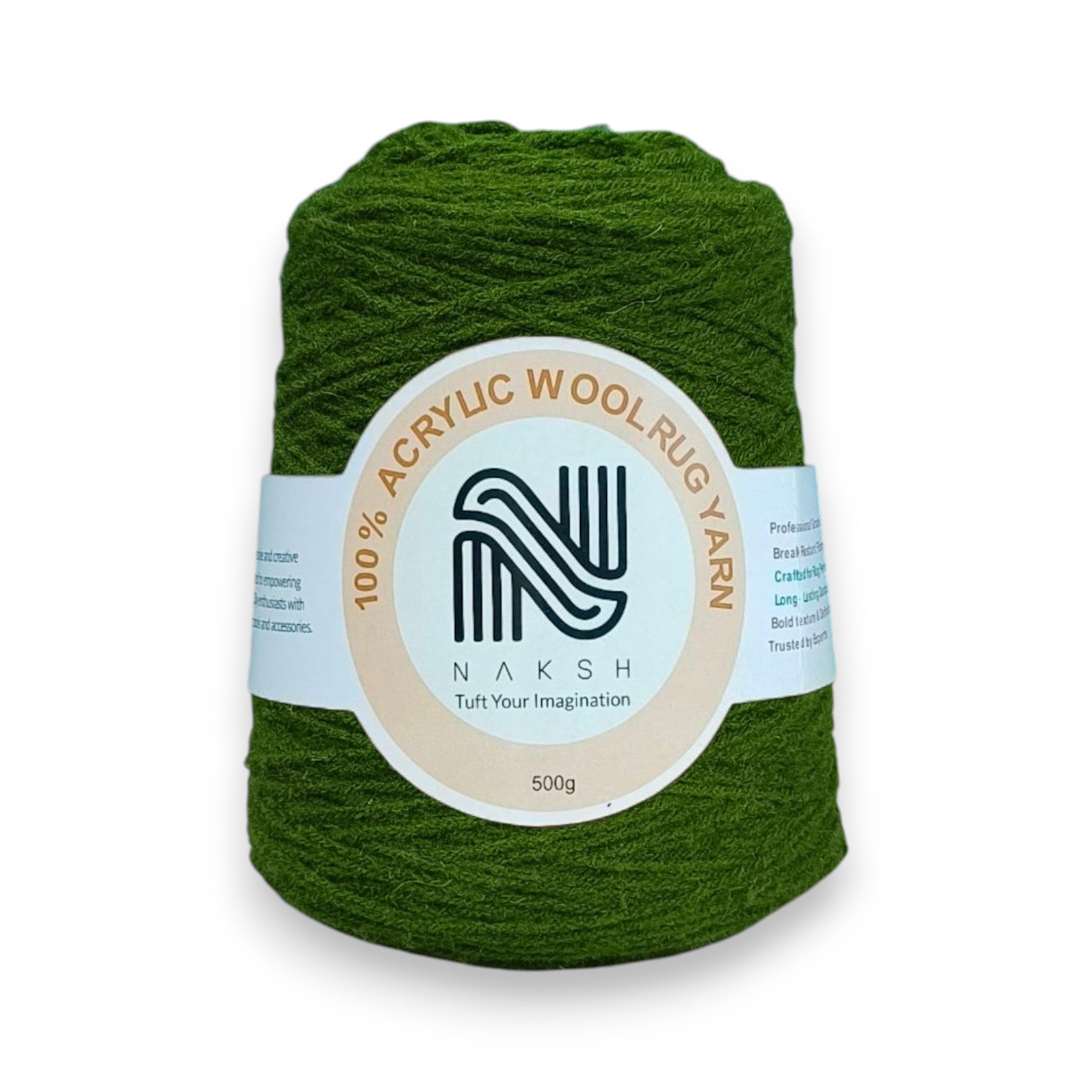 Acrylic Yarn – 4 Ply Soft & Durable Knitting and Tufting Yarn for Rugs, Crafts & DIY Projects