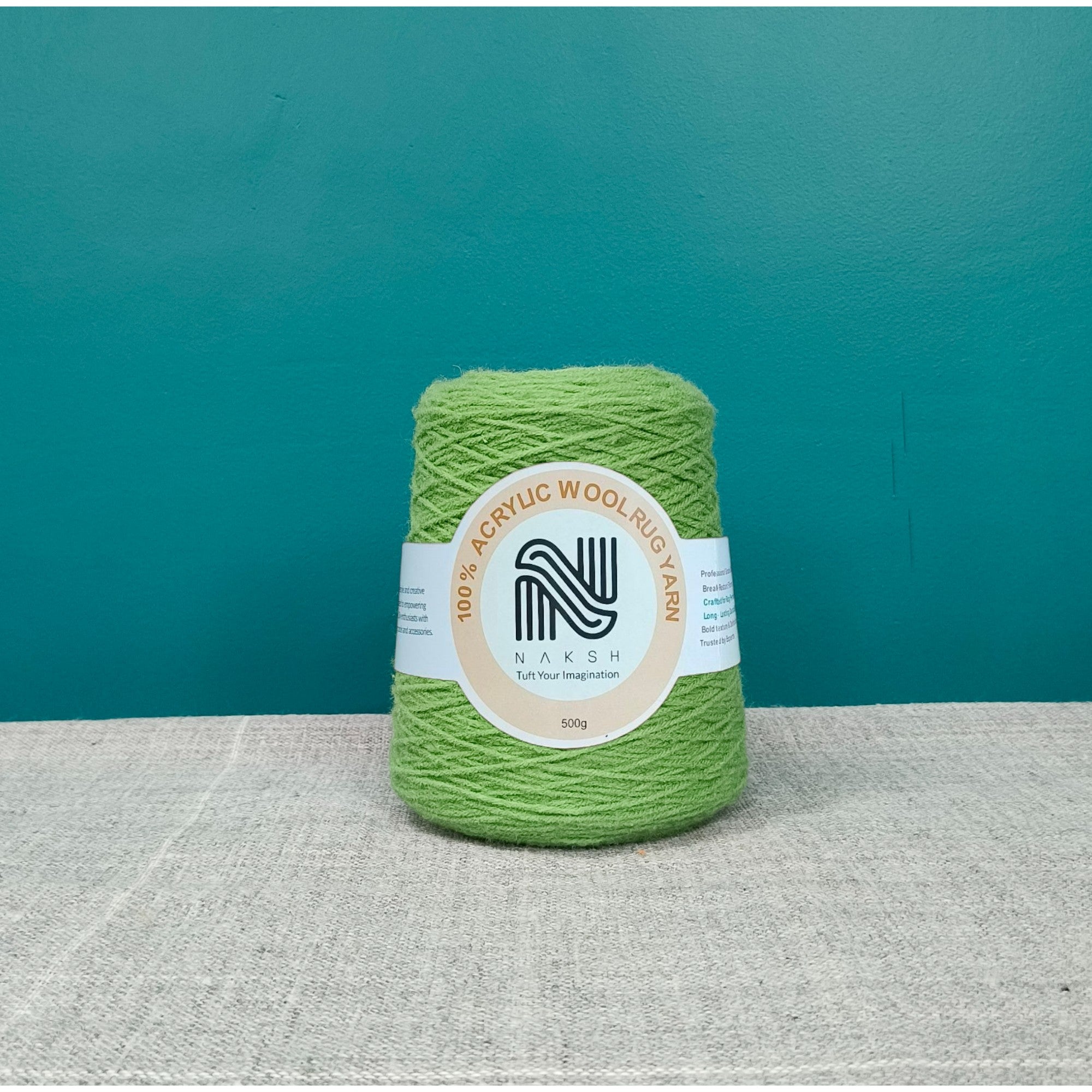 Acrylic Yarn – 4 Ply Soft & Durable Knitting and Tufting Yarn for Rugs, Crafts & DIY Projects