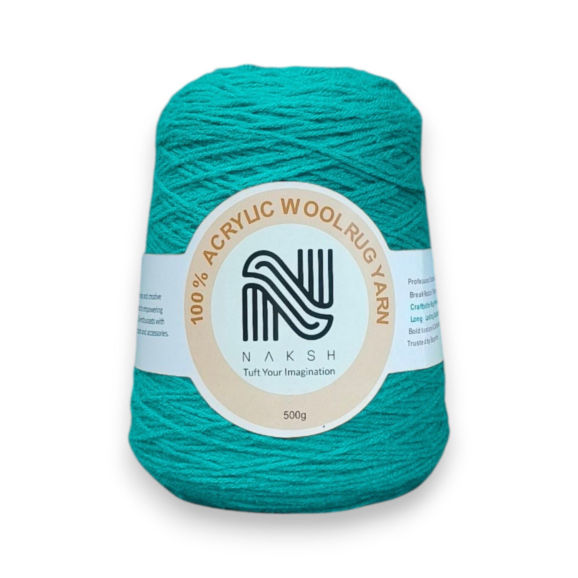 Acrylic Yarn – 4 Ply Soft & Durable Knitting and Tufting Yarn for Rugs, Crafts & DIY Projects