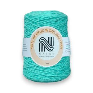 Acrylic Yarn – 4 Ply Soft & Durable Knitting and Tufting Yarn for Rugs, Crafts & DIY Projects