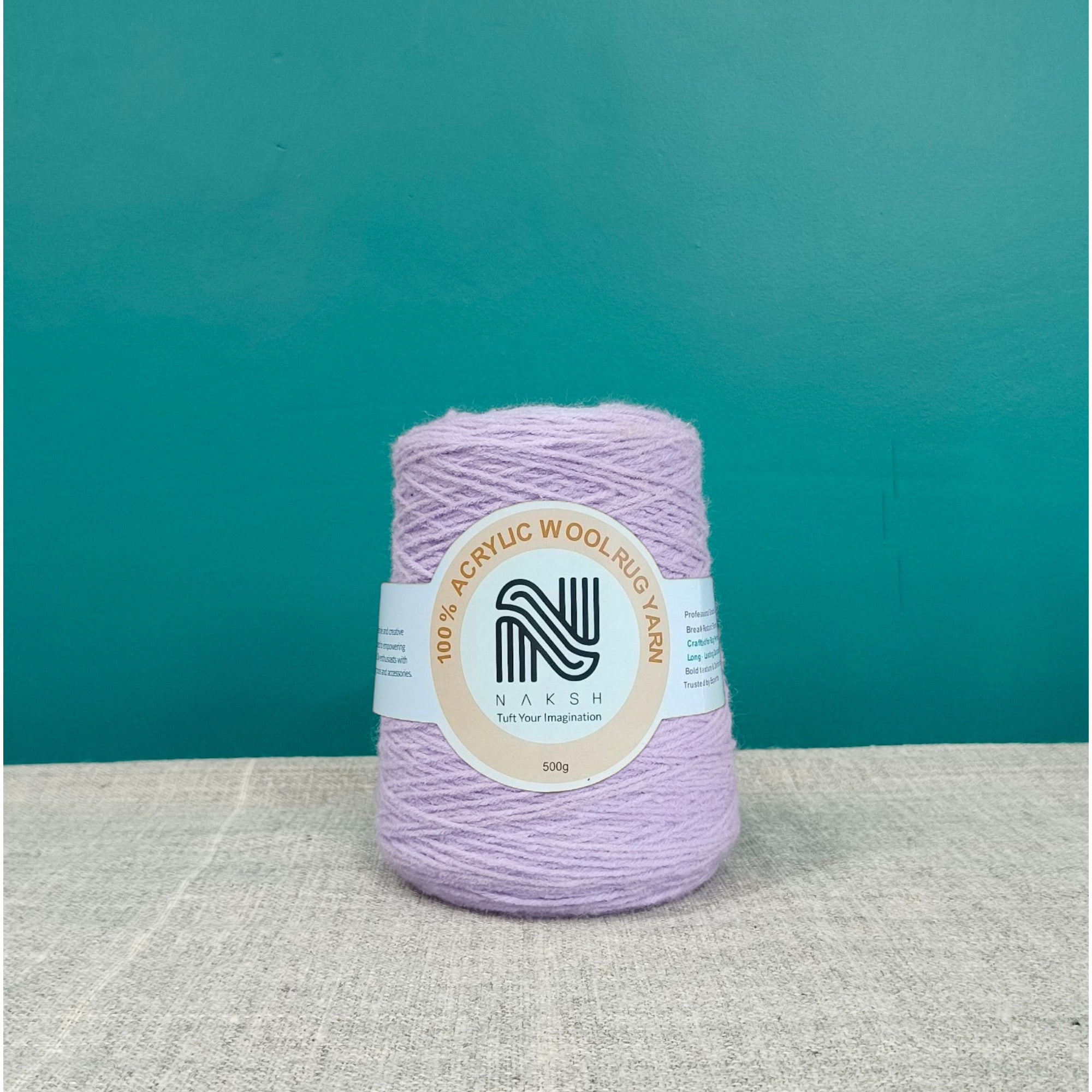 Acrylic Yarn – 4 Ply Soft & Durable Knitting and Tufting Yarn for Rugs, Crafts & DIY Projects