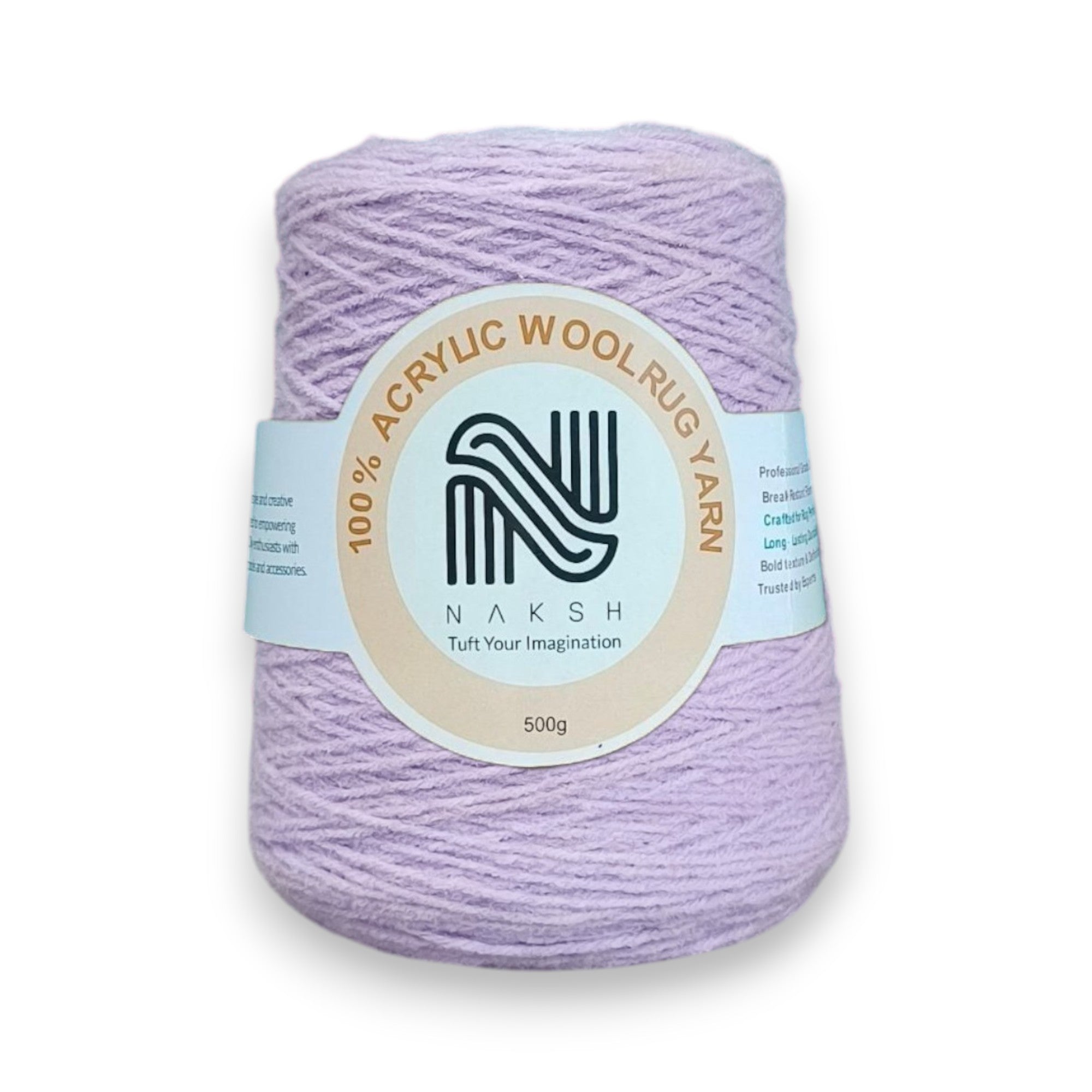 Acrylic Yarn – 4 Ply Soft & Durable Knitting and Tufting Yarn for Rugs, Crafts & DIY Projects