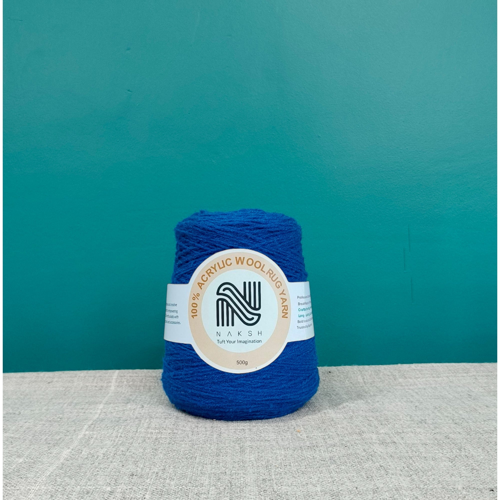 Acrylic Yarn – 4 Ply Soft & Durable Knitting and Tufting Yarn for Rugs, Crafts & DIY Projects