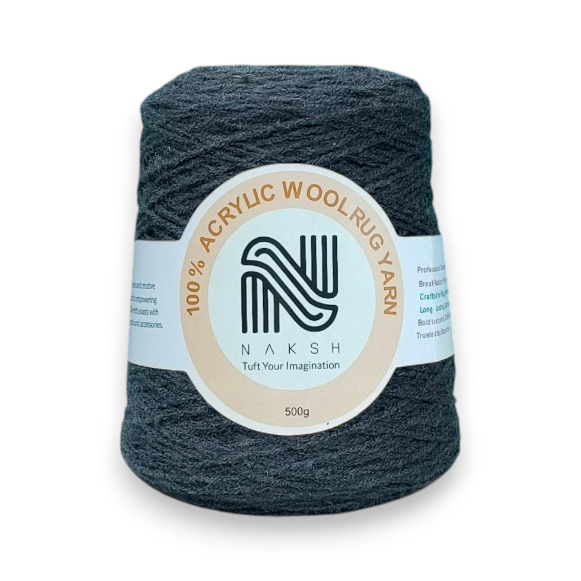 Acrylic Yarn – 4 Ply Soft & Durable Knitting and Tufting Yarn for Rugs, Crafts & DIY Projects