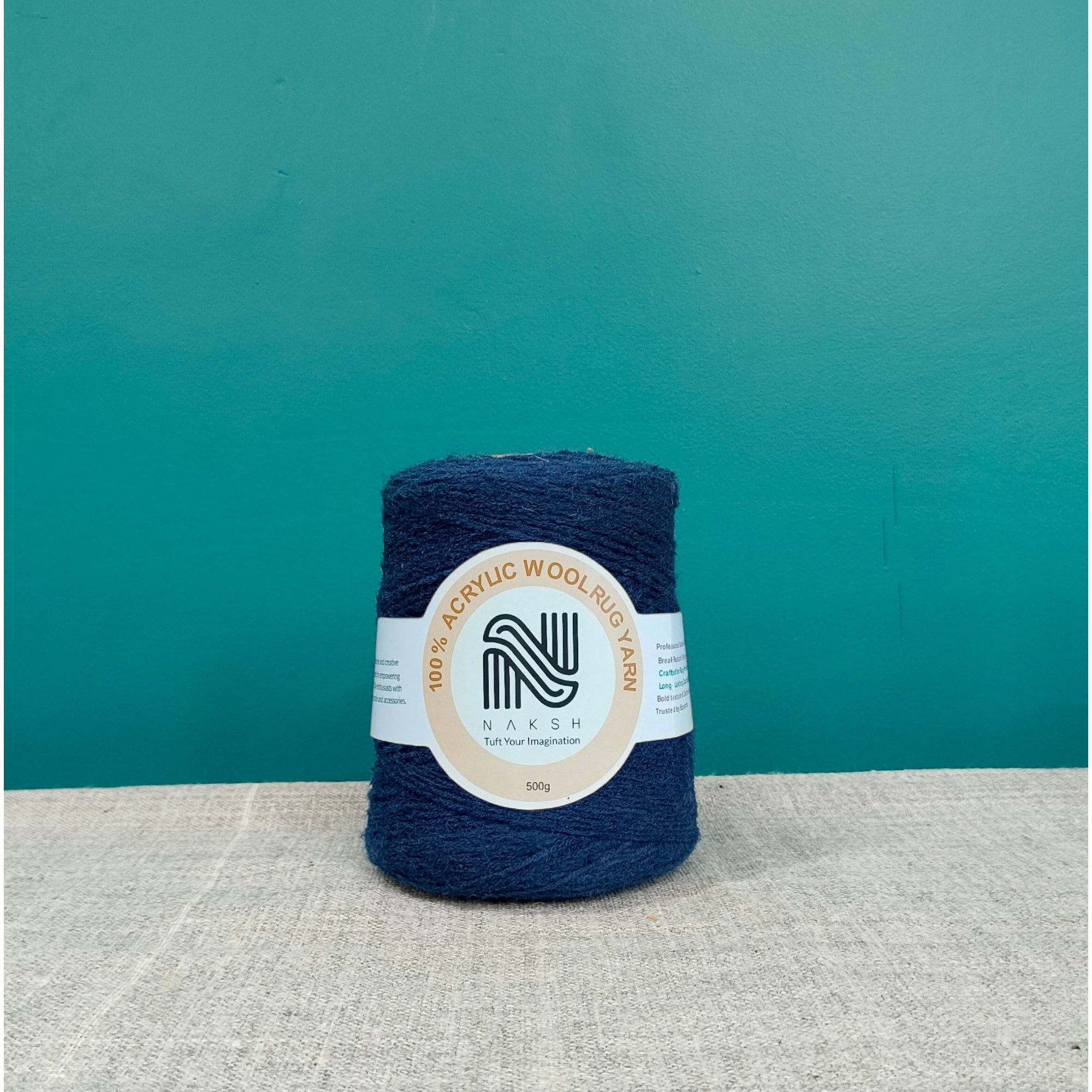 Acrylic Yarn – 4 Ply Soft & Durable Knitting and Tufting Yarn for Rugs, Crafts & DIY Projects