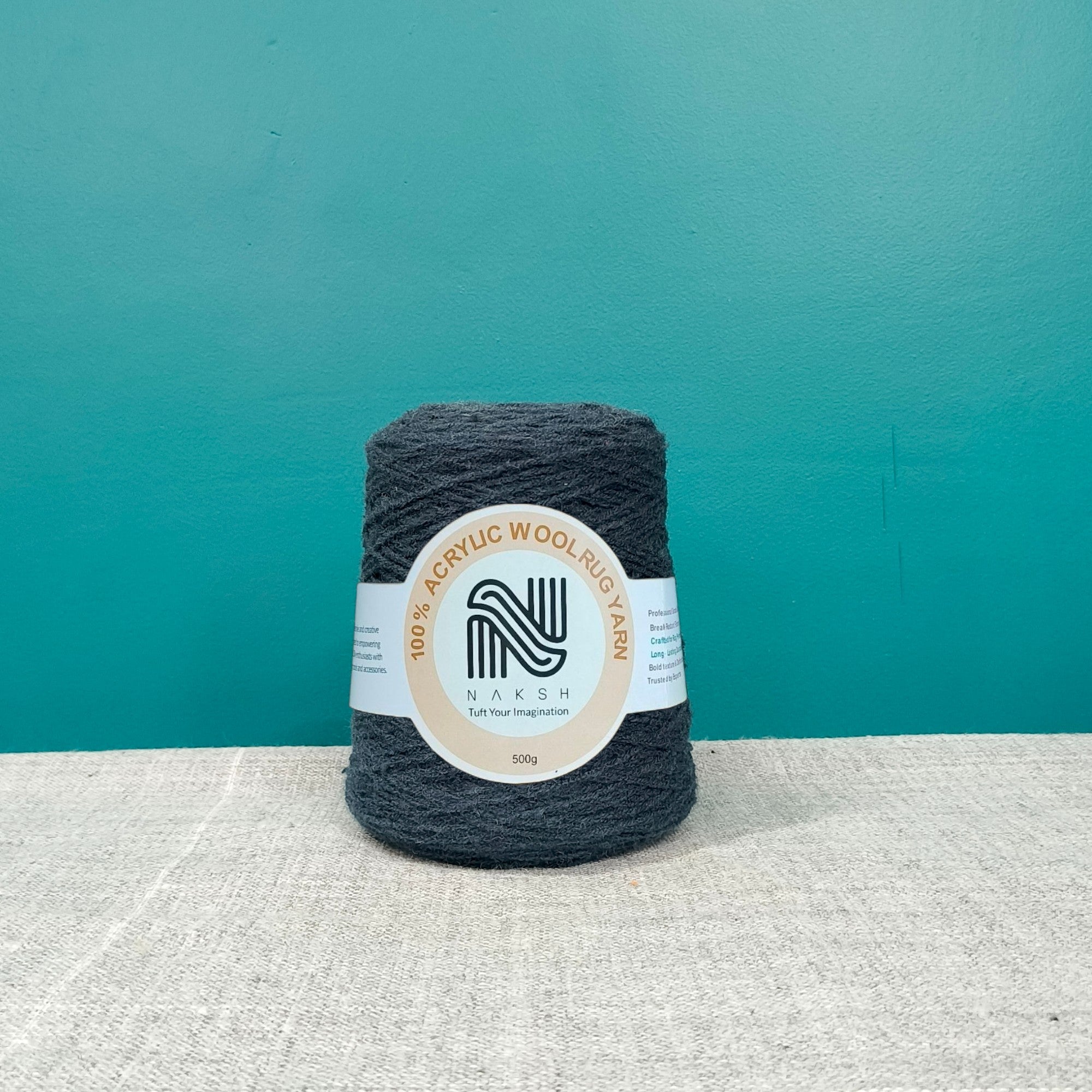 Acrylic Yarn – 4 Ply Soft & Durable Knitting and Tufting Yarn for Rugs, Crafts & DIY Projects