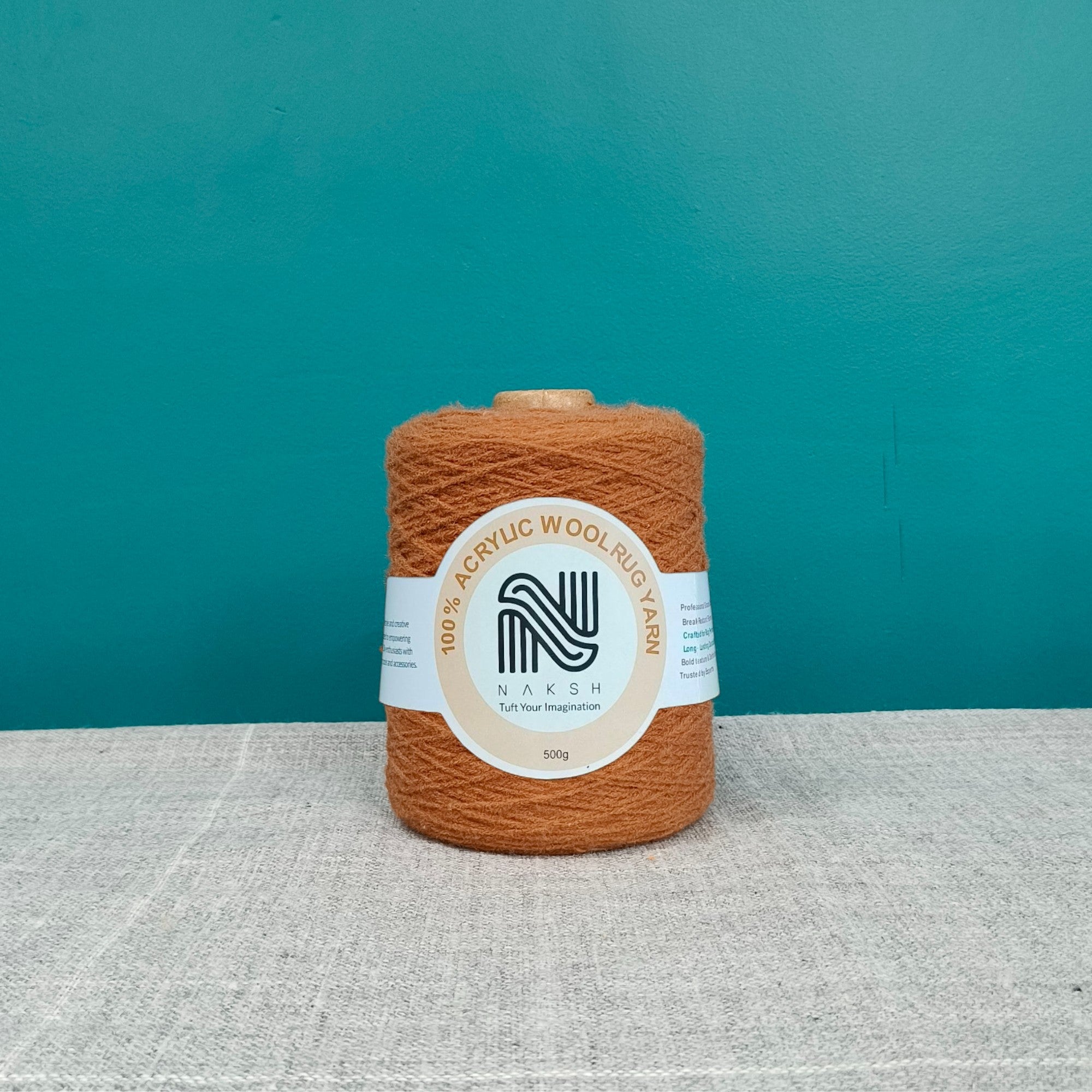 Acrylic Yarn – 4 Ply Soft & Durable Knitting and Tufting Yarn for Rugs, Crafts & DIY Projects